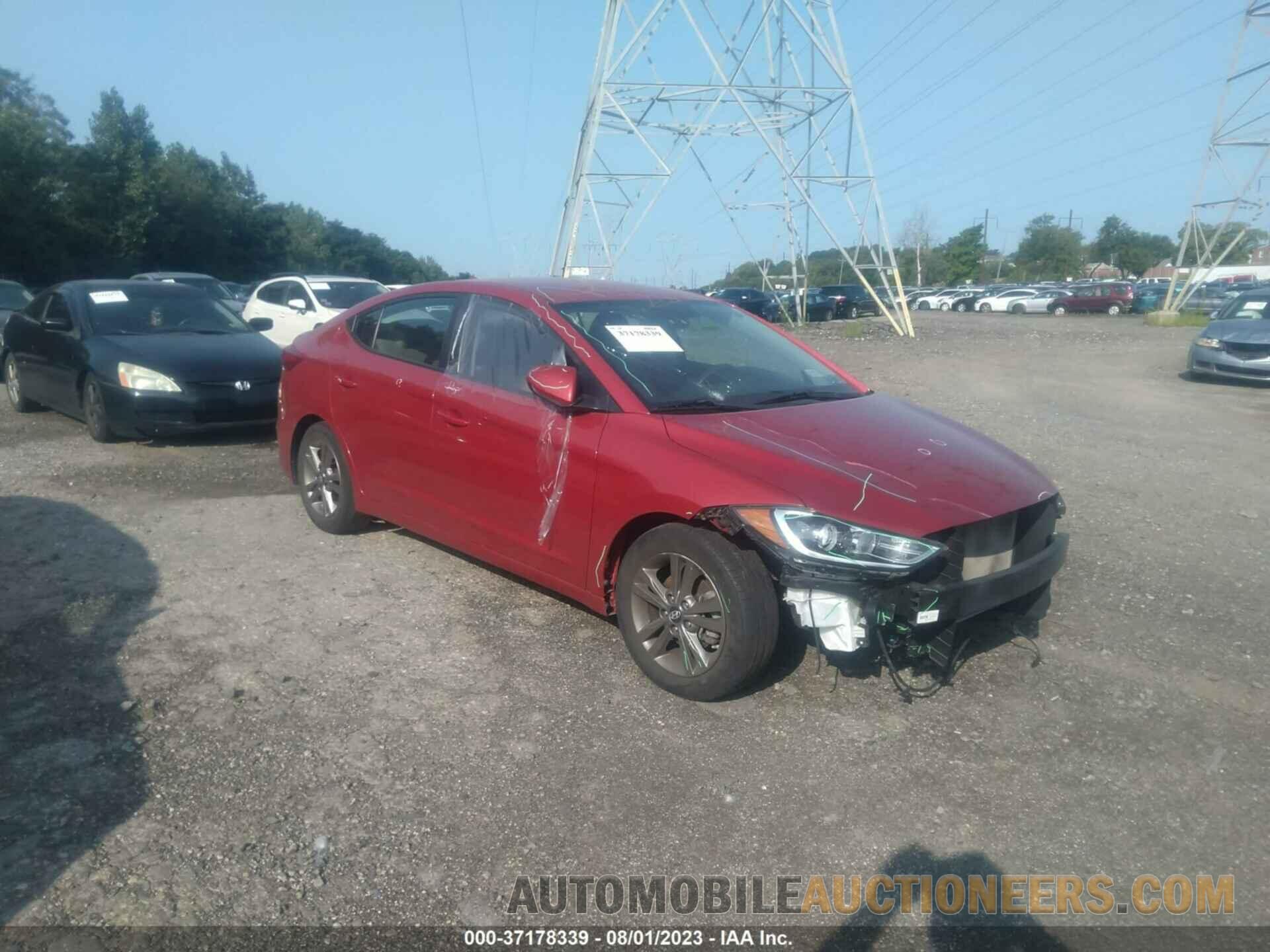 5NPD84LF3JH327045 HYUNDAI ELANTRA 2018