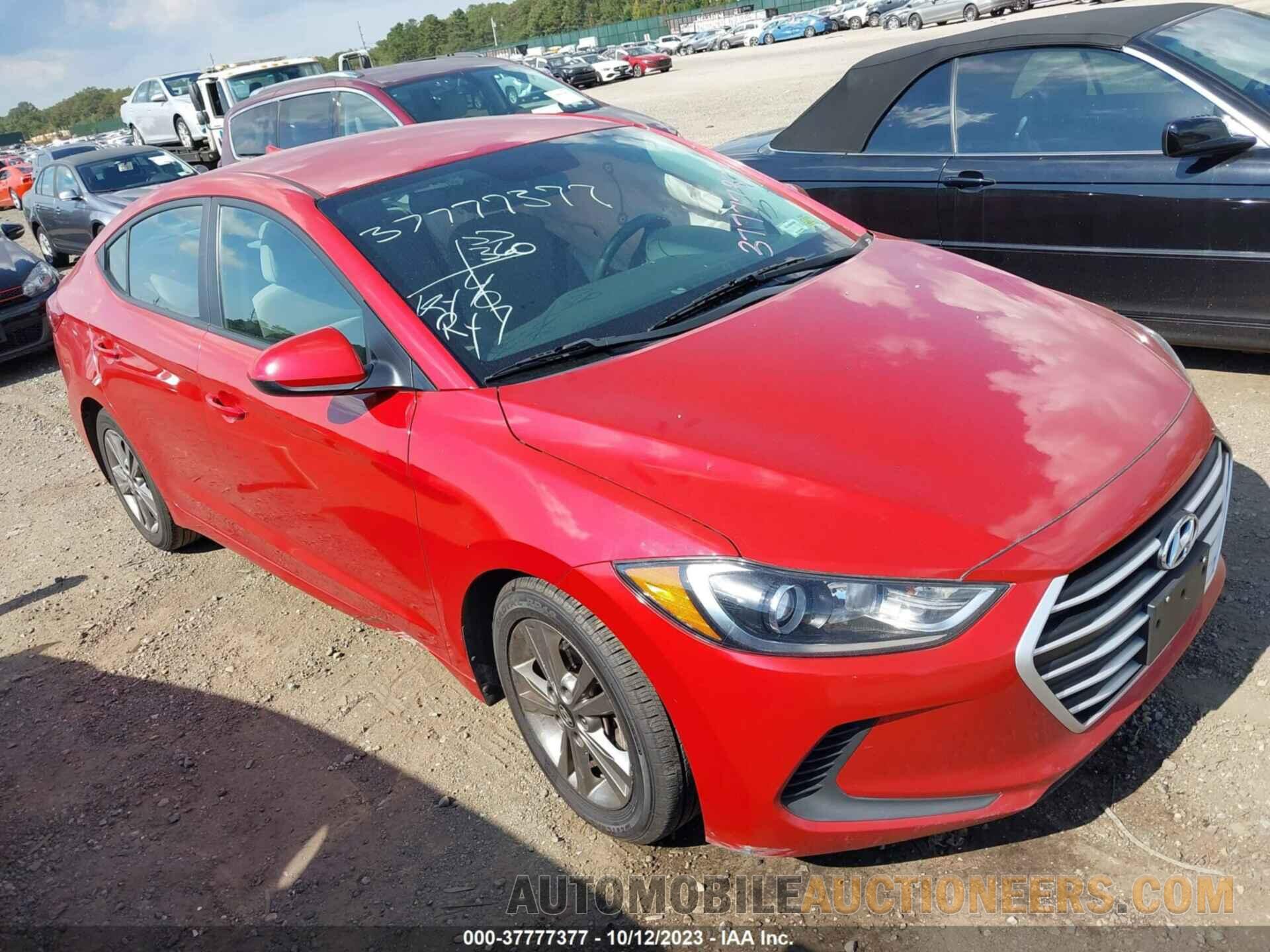 5NPD84LF3JH327062 HYUNDAI ELANTRA 2018