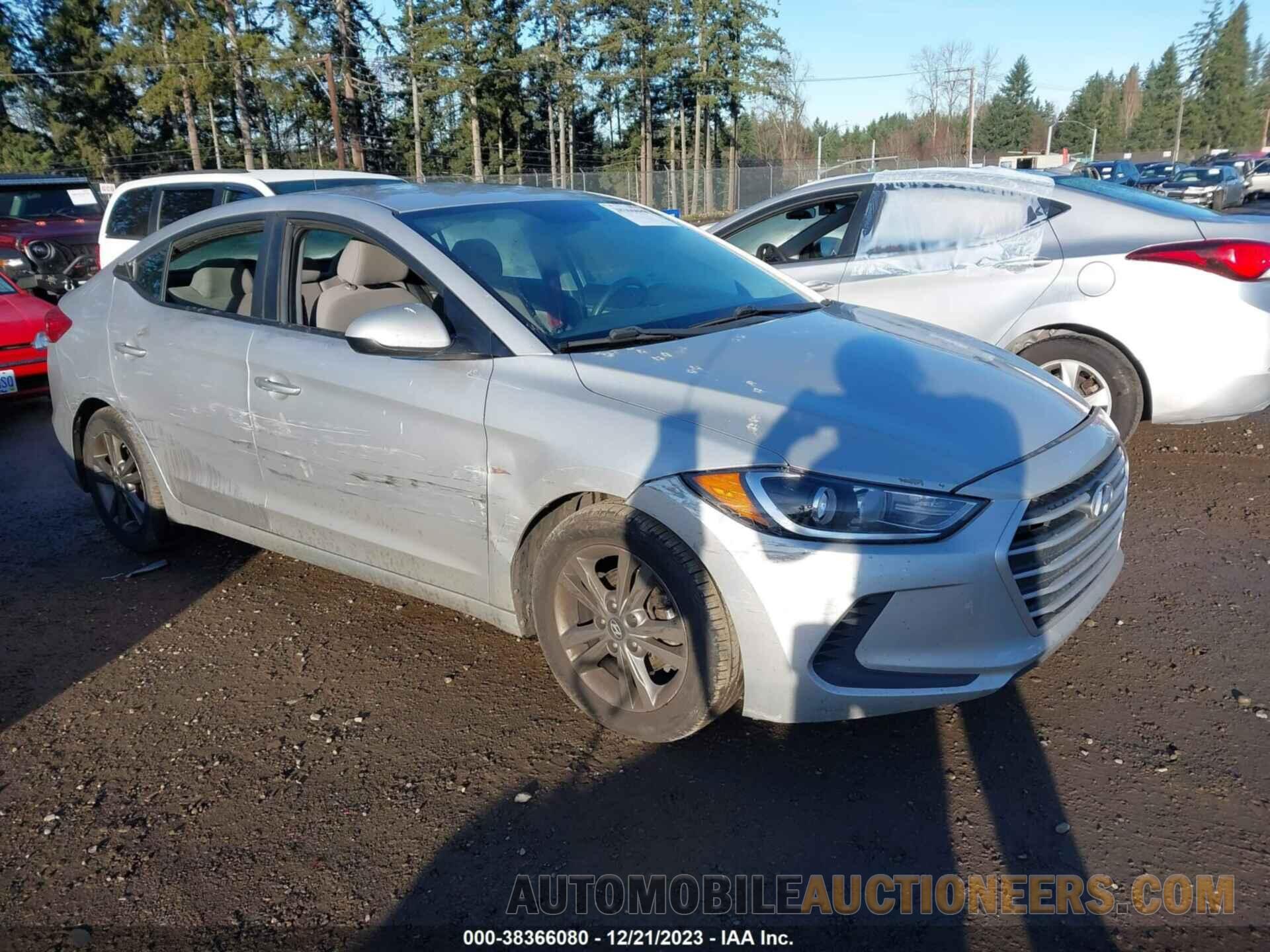 5NPD84LF3JH327840 HYUNDAI ELANTRA 2018