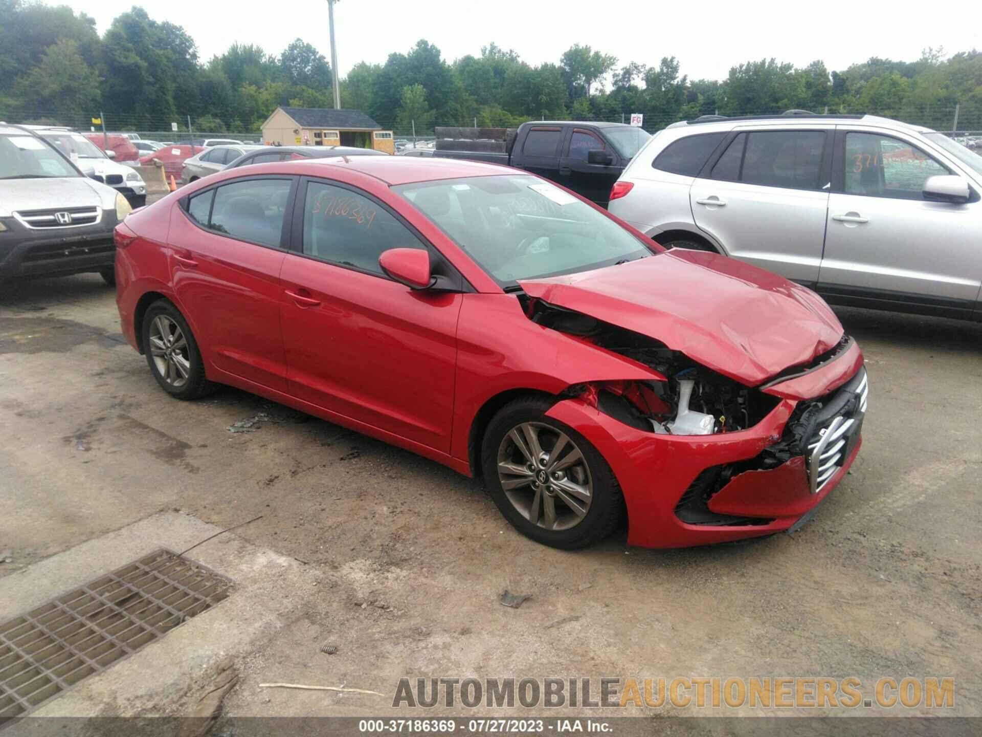 5NPD84LF3JH335727 HYUNDAI ELANTRA 2018