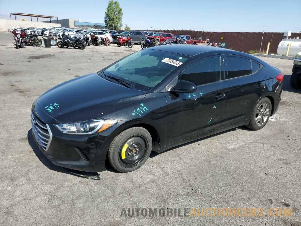 5NPD84LF3JH340023 HYUNDAI ELANTRA 2018