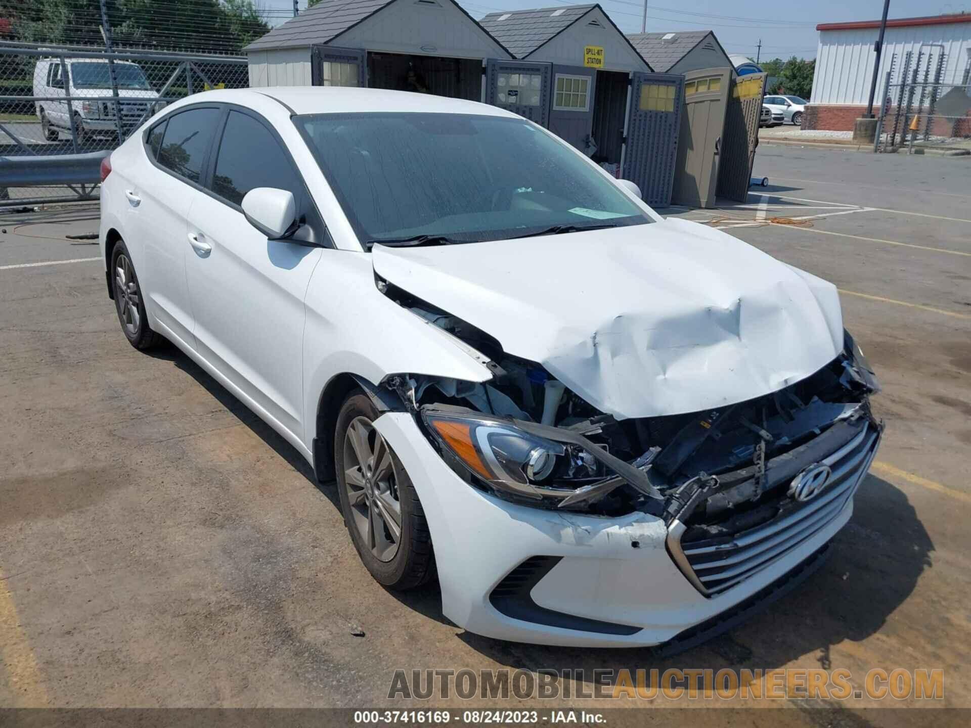 5NPD84LF3JH356884 HYUNDAI ELANTRA 2018