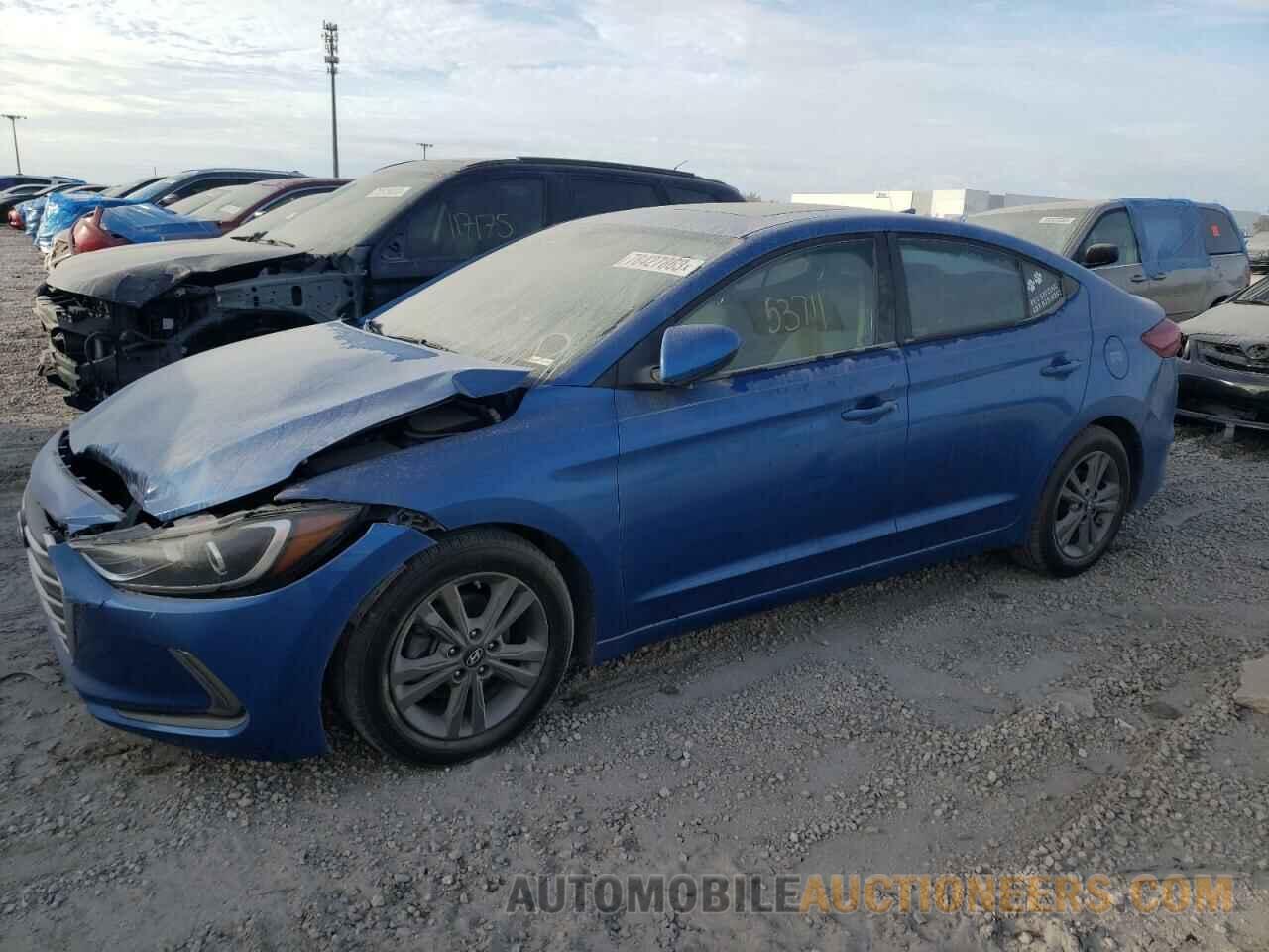 5NPD84LF3JH372406 HYUNDAI ELANTRA 2018