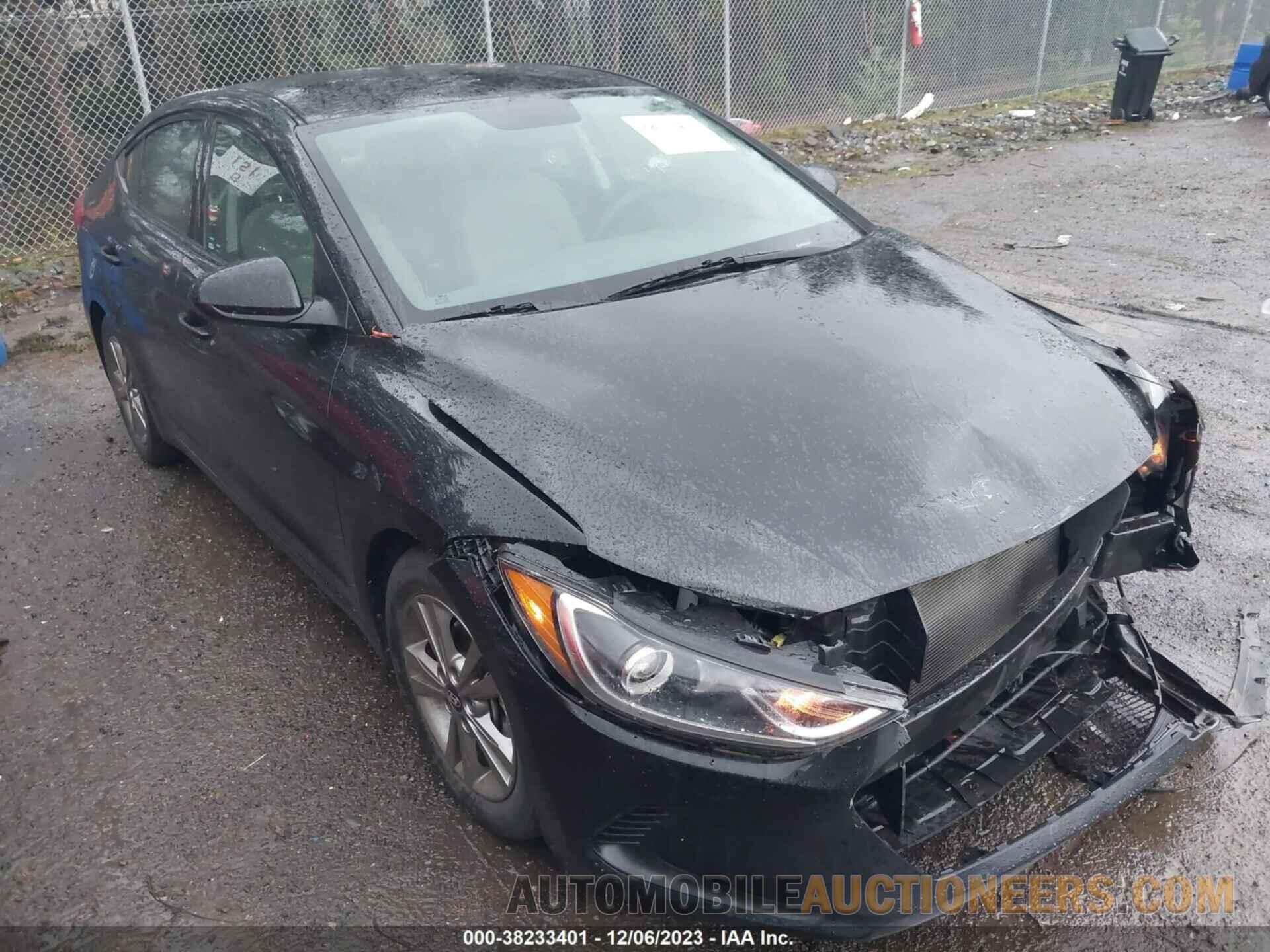 5NPD84LF3JH372633 HYUNDAI ELANTRA 2018