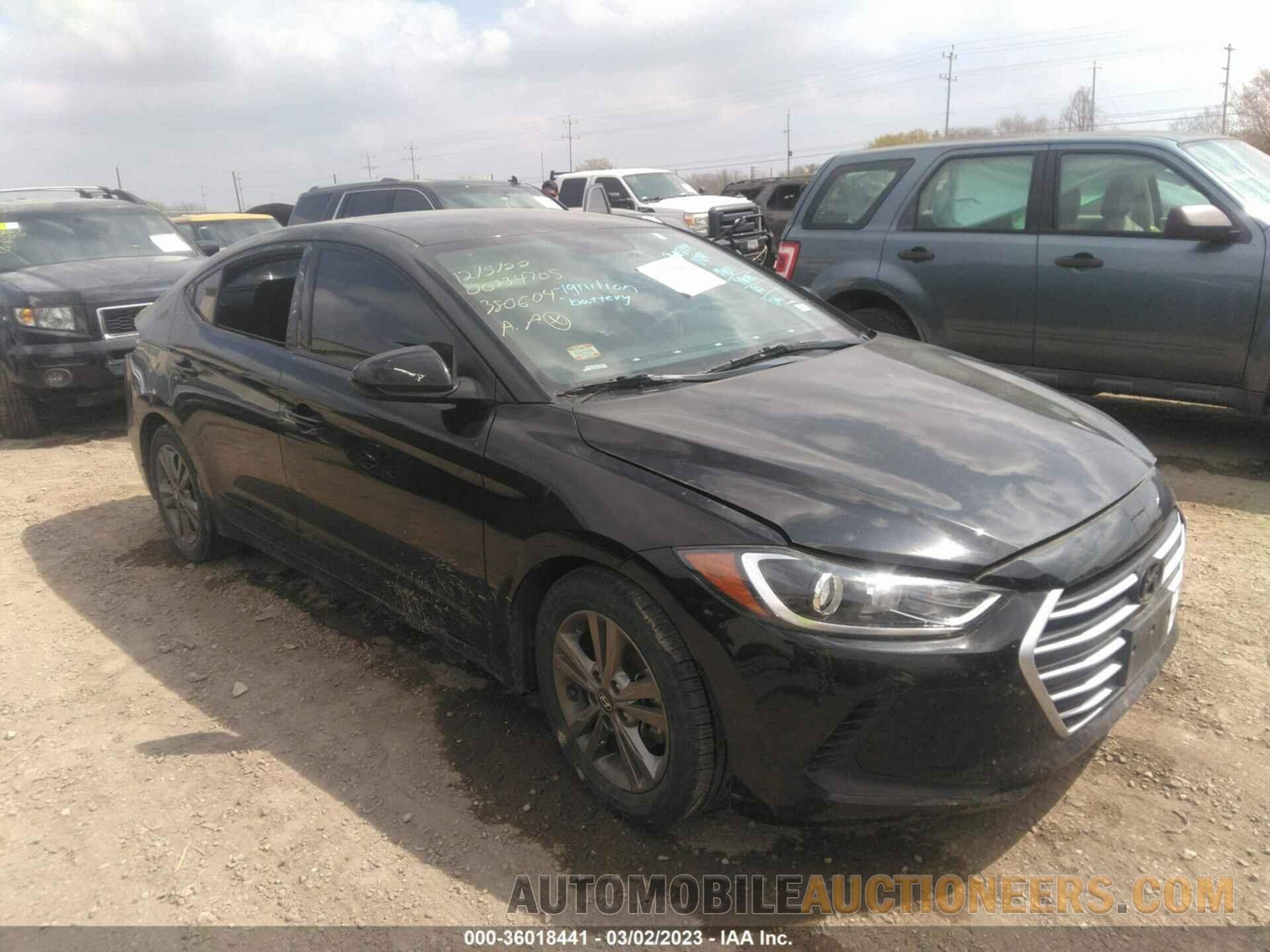 5NPD84LF3JH380604 HYUNDAI ELANTRA 2018