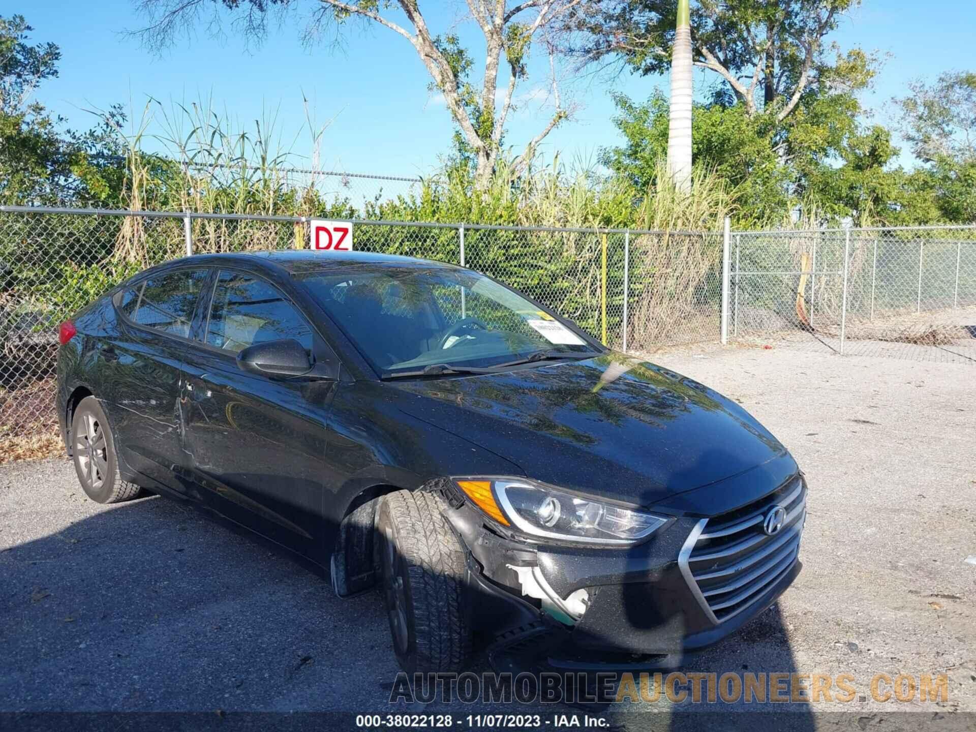 5NPD84LF3JH388881 HYUNDAI ELANTRA 2018