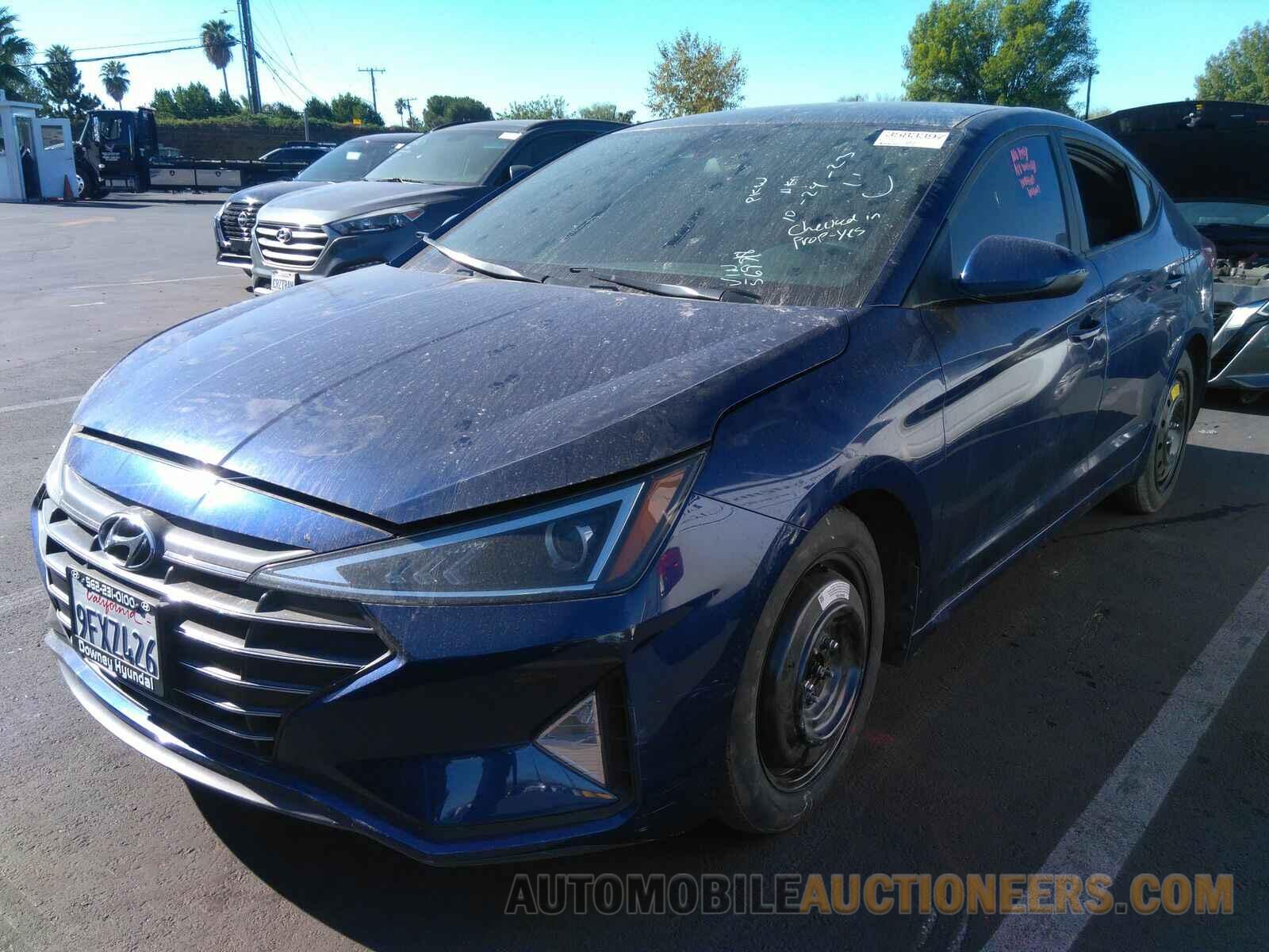 5NPD84LF3LH569918 Hyundai Elantra 2020