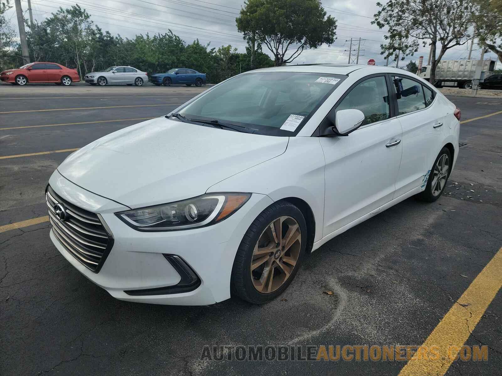 5NPD84LF4HH056619 Hyundai Elantra 2017