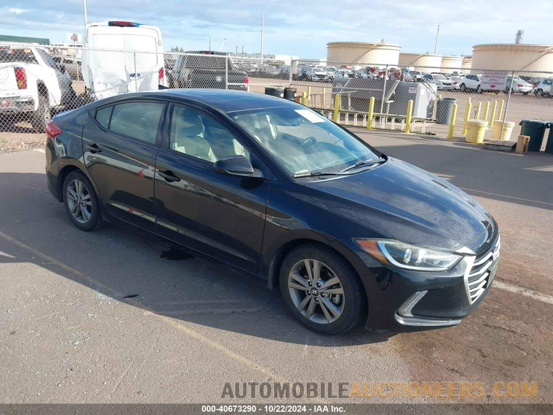 5NPD84LF4HH152573 HYUNDAI ELANTRA 2017