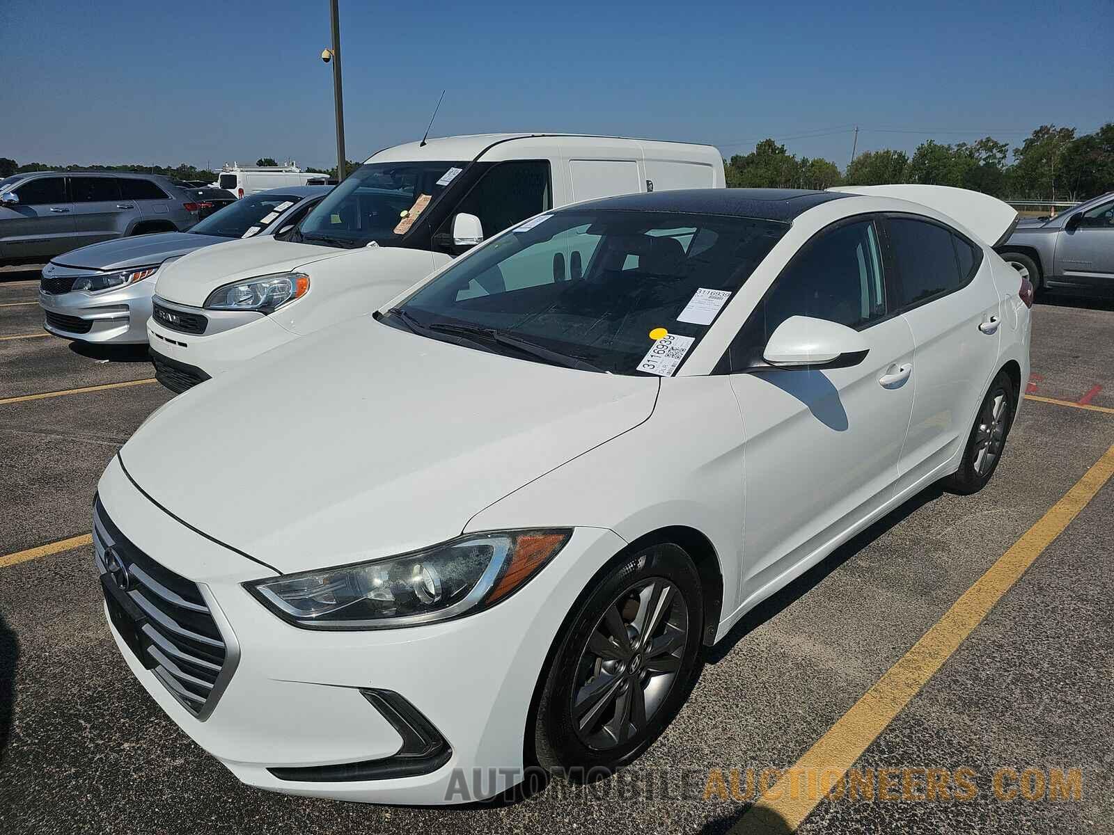 5NPD84LF4HH178090 Hyundai Elantra 2017