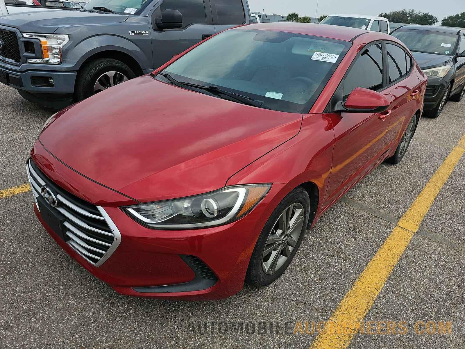 5NPD84LF4JH219663 Hyundai Elantra 2018