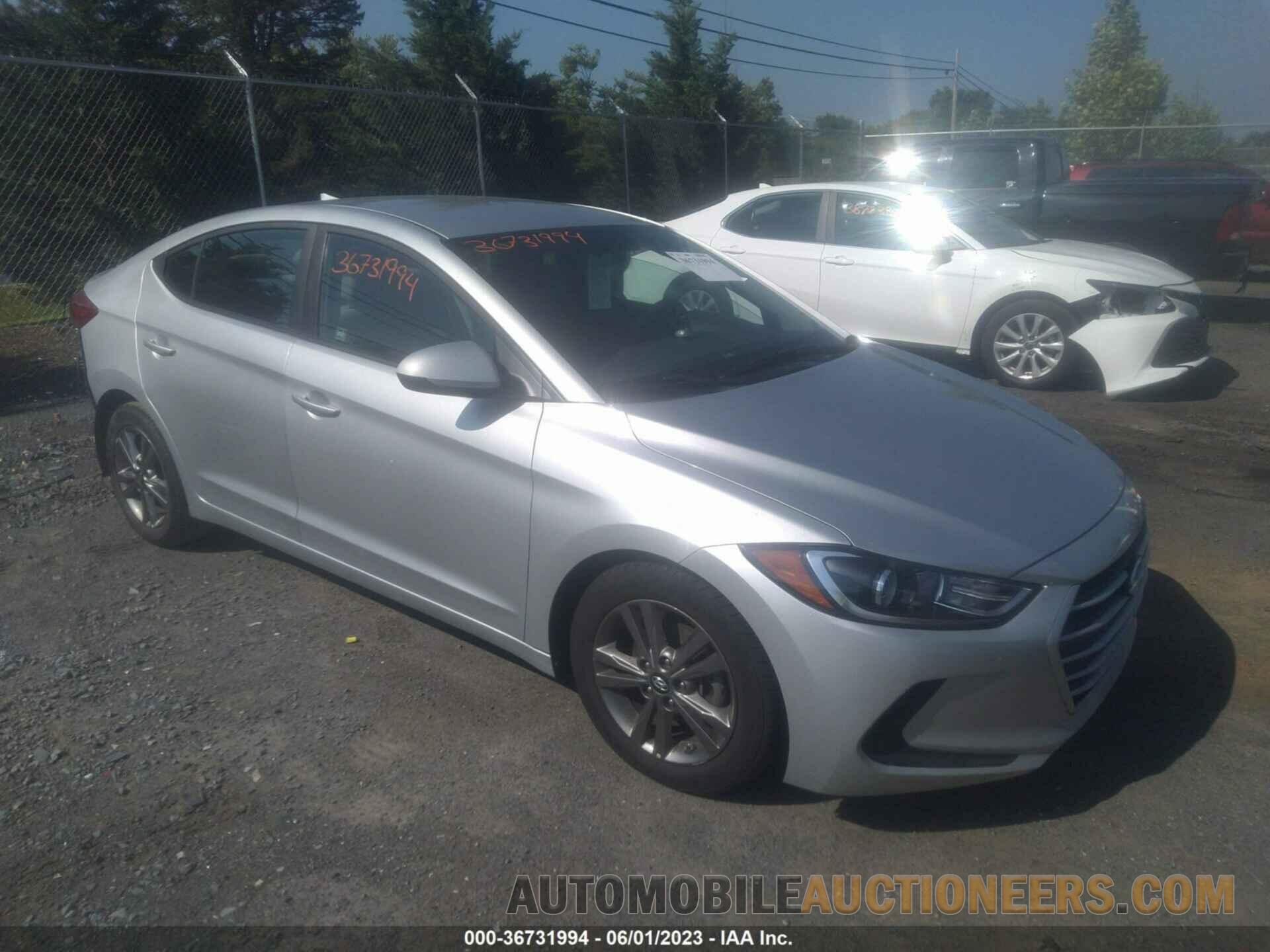 5NPD84LF4JH222613 HYUNDAI ELANTRA 2018