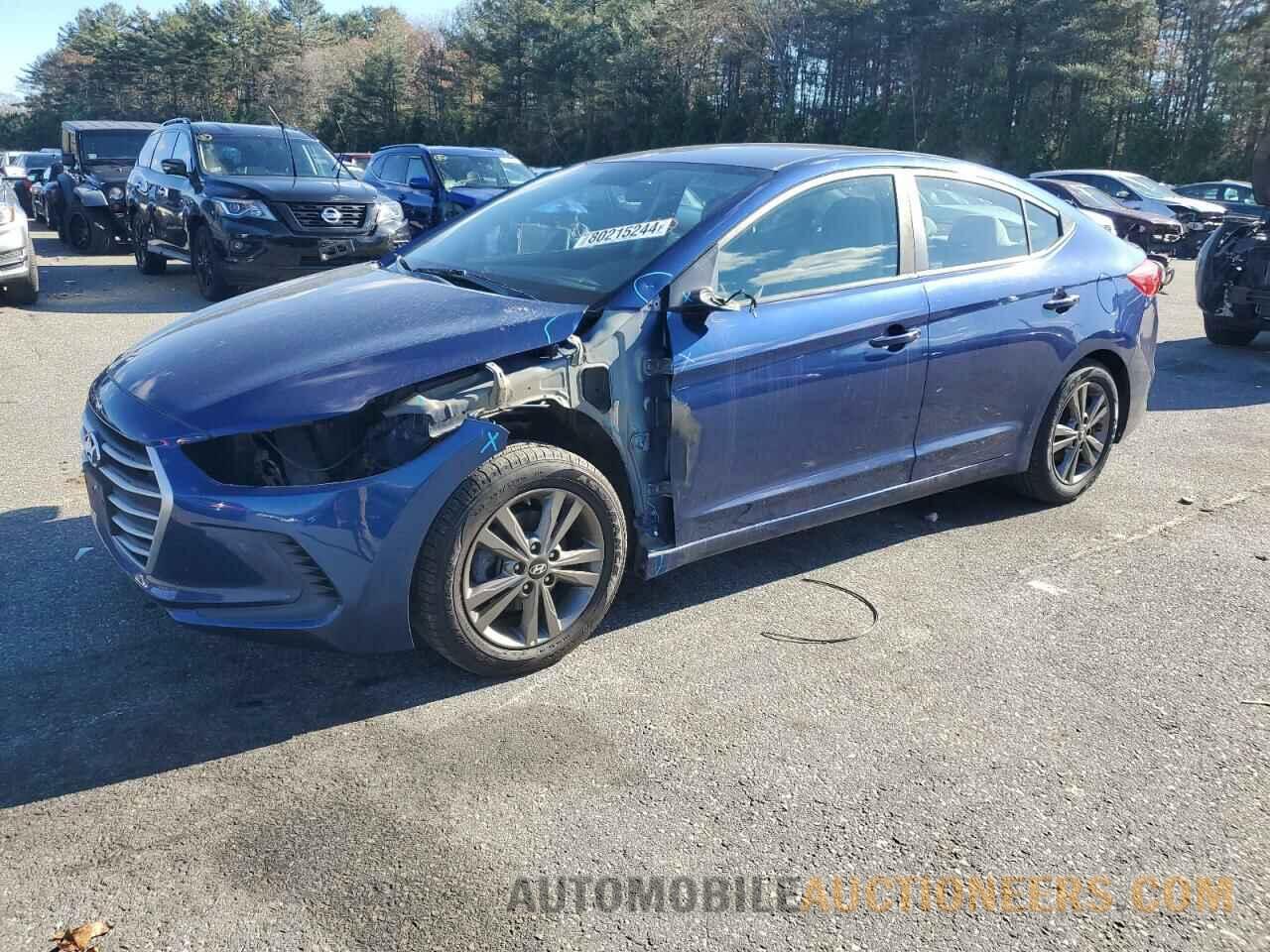 5NPD84LF4JH233207 HYUNDAI ELANTRA 2018