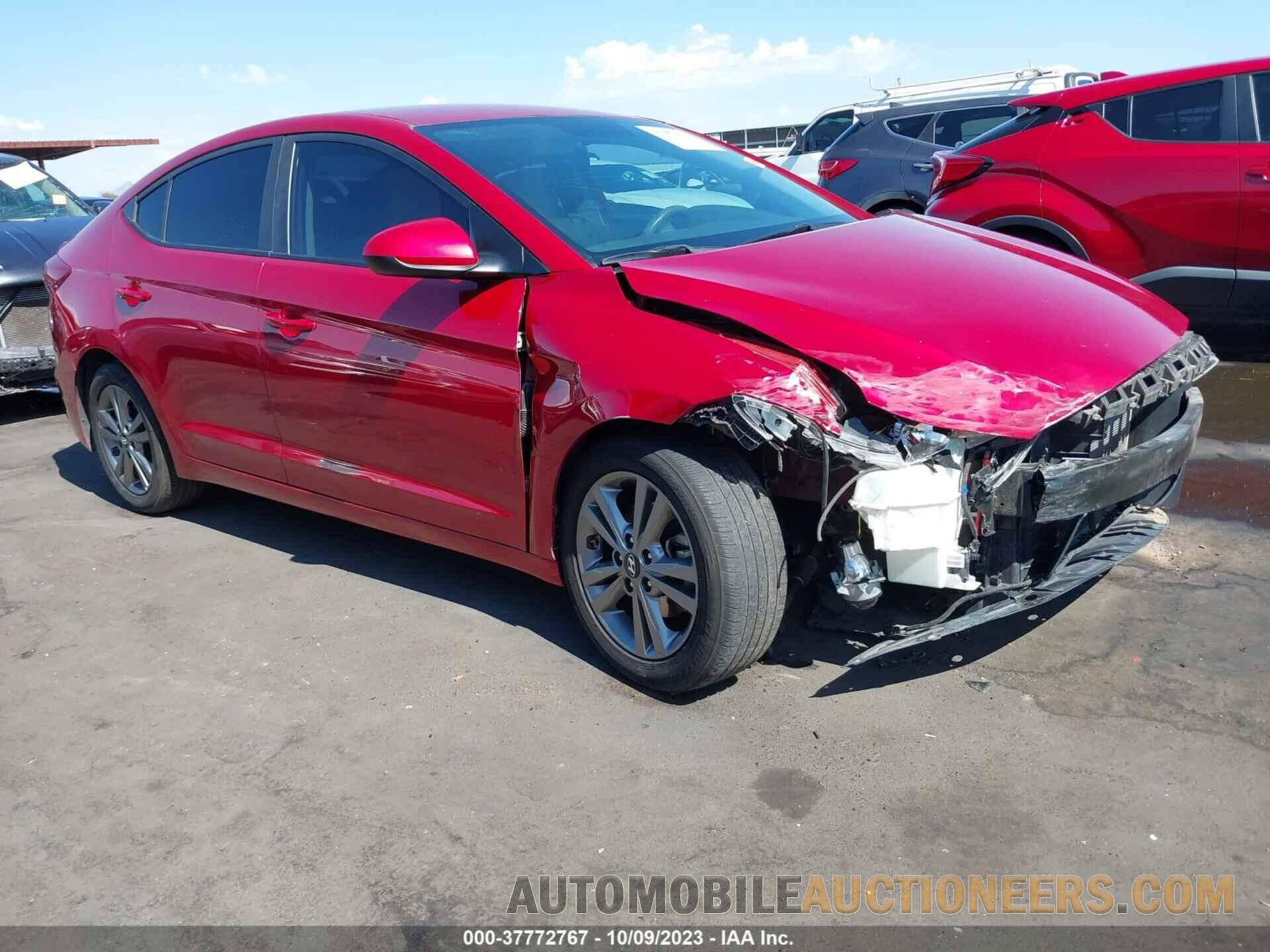 5NPD84LF4JH233272 HYUNDAI ELANTRA 2018