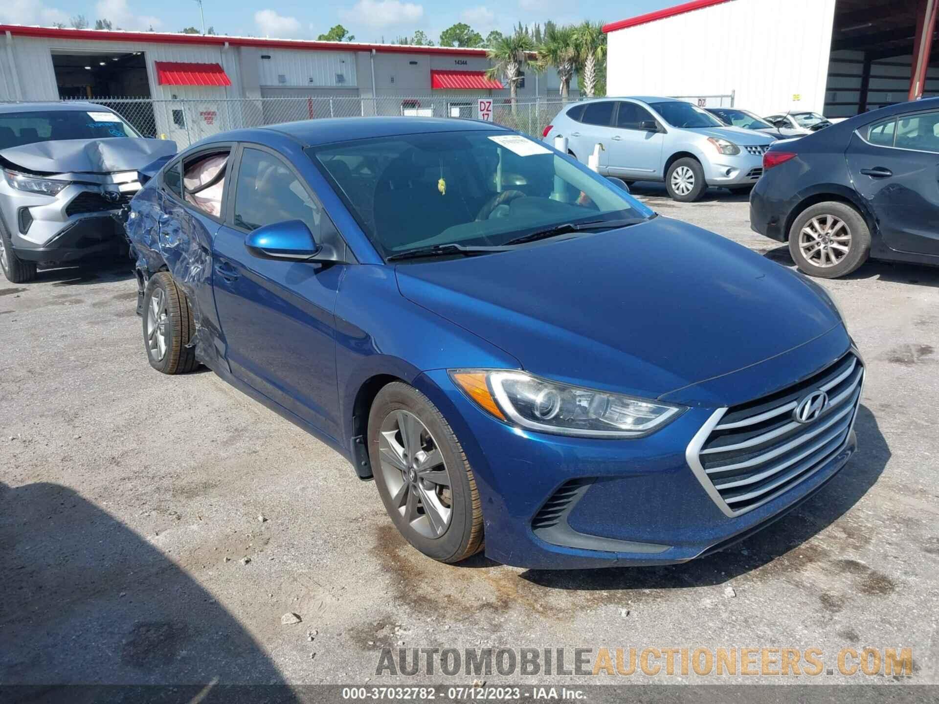 5NPD84LF4JH238407 HYUNDAI ELANTRA 2018