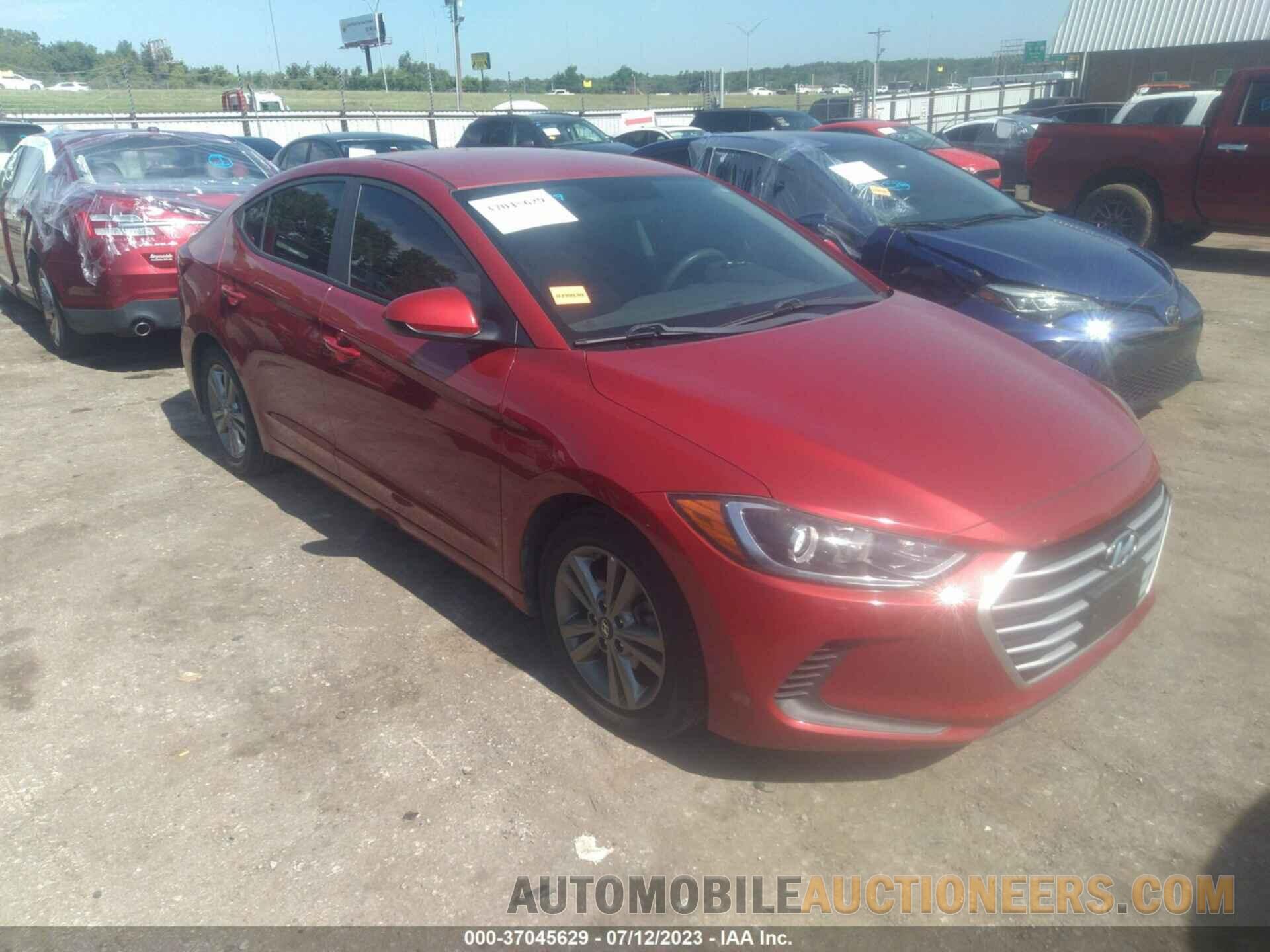 5NPD84LF4JH257541 HYUNDAI ELANTRA 2018