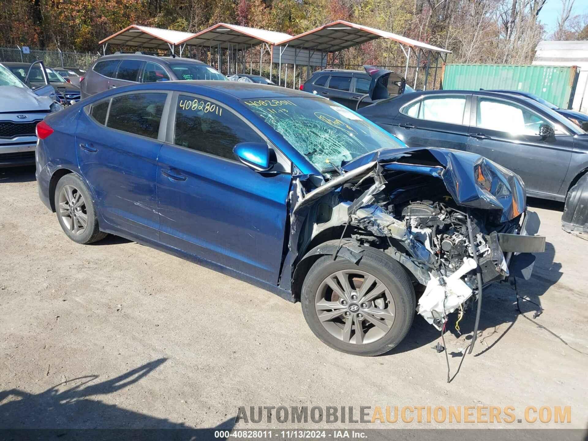 5NPD84LF4JH263467 HYUNDAI ELANTRA 2018