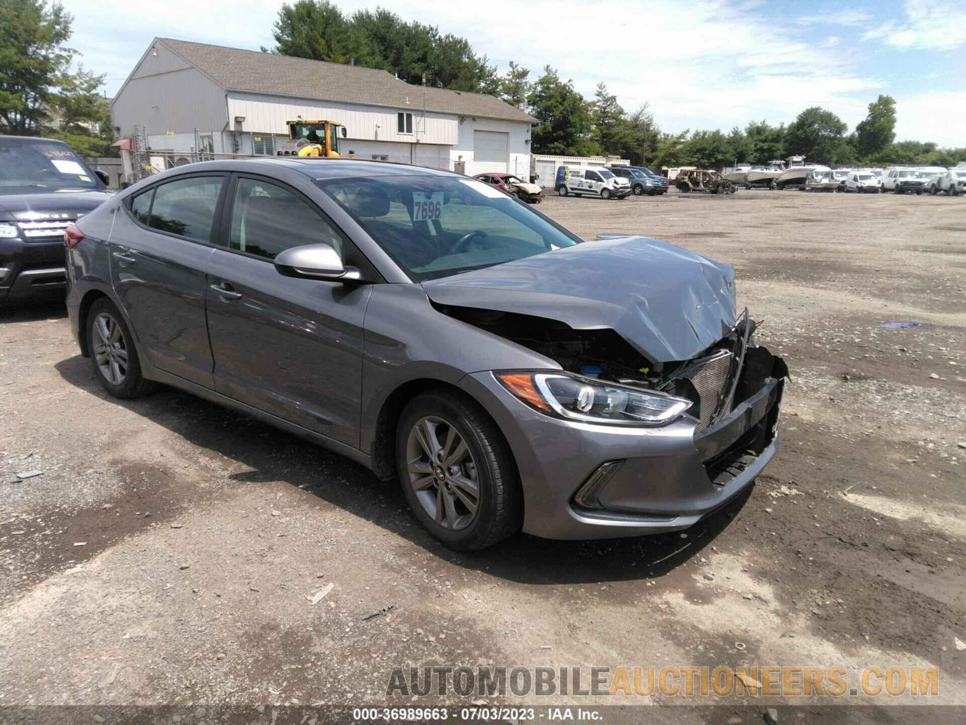 5NPD84LF4JH265493 HYUNDAI ELANTRA 2018