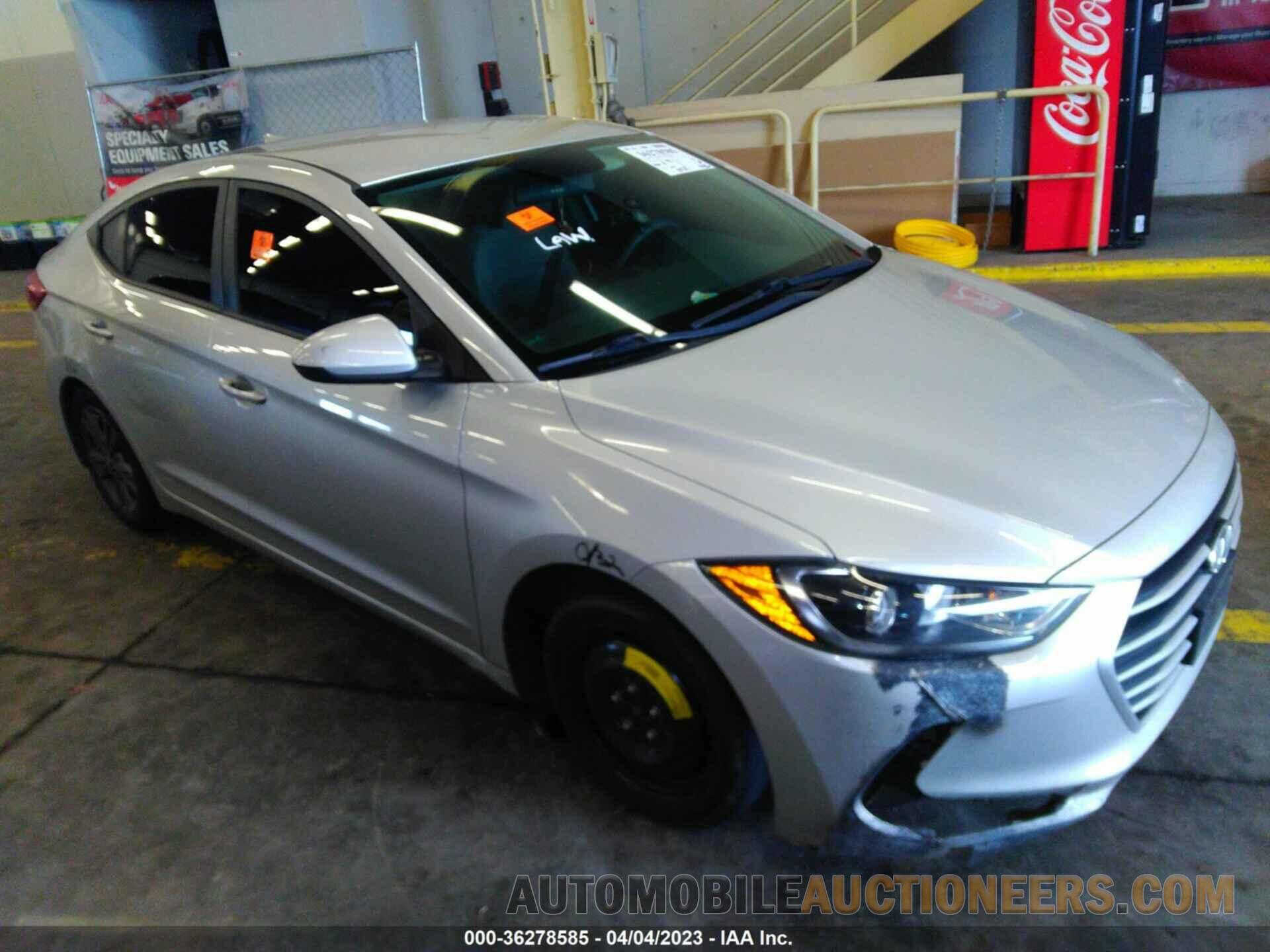 5NPD84LF4JH267292 HYUNDAI ELANTRA 2018