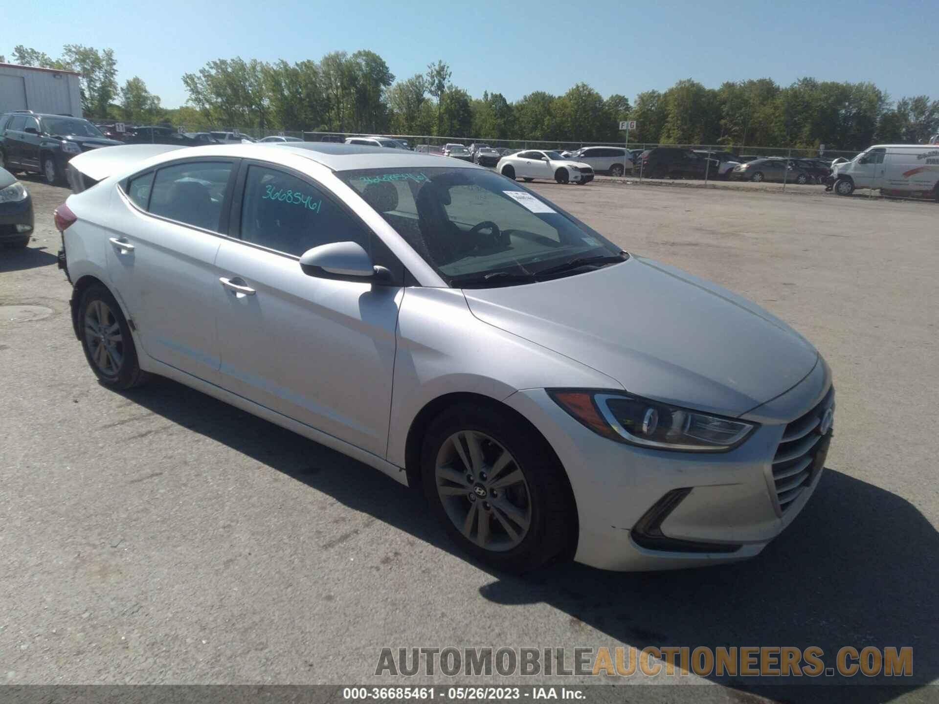 5NPD84LF4JH267986 HYUNDAI ELANTRA 2018