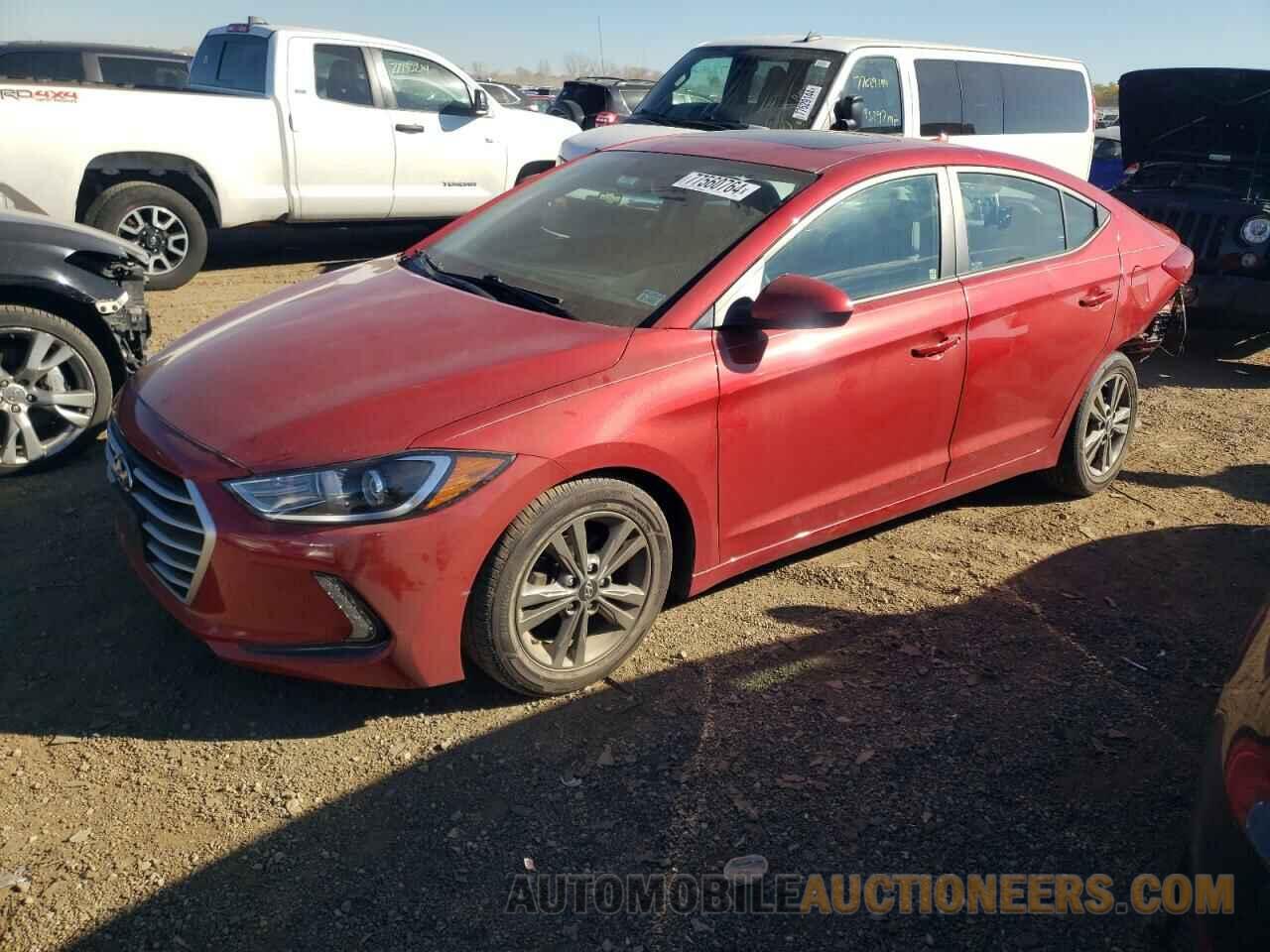 5NPD84LF4JH292368 HYUNDAI ELANTRA 2018