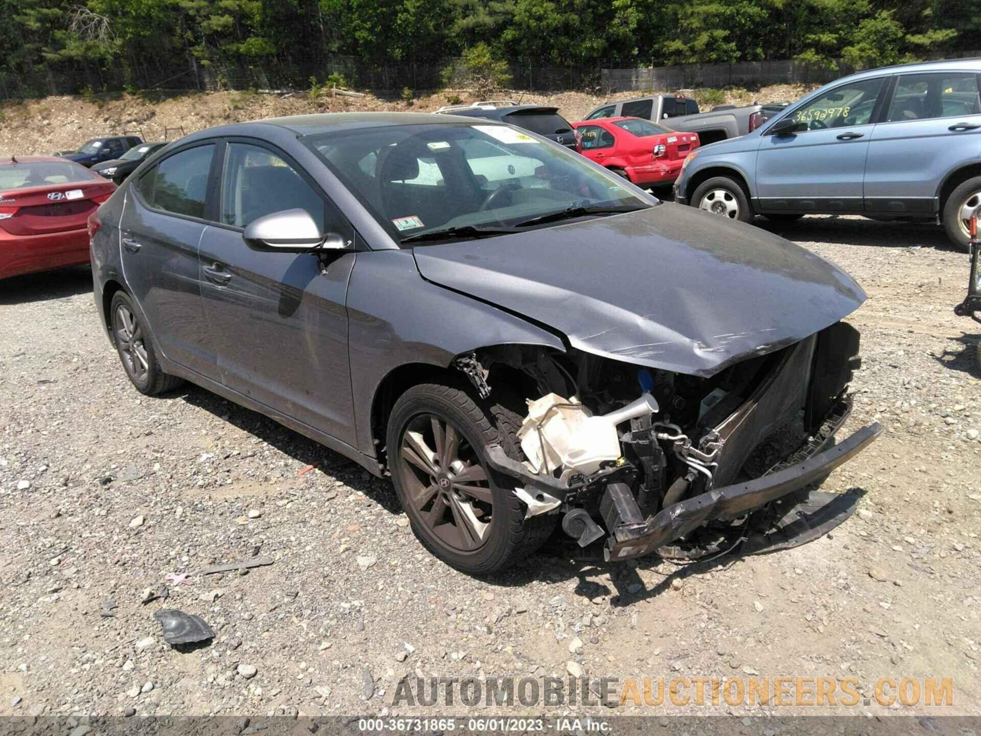 5NPD84LF4JH294394 HYUNDAI ELANTRA 2018