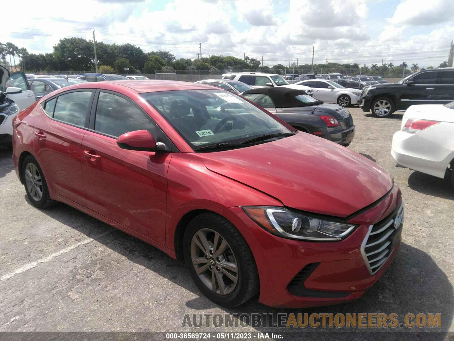 5NPD84LF4JH298185 HYUNDAI ELANTRA 2018