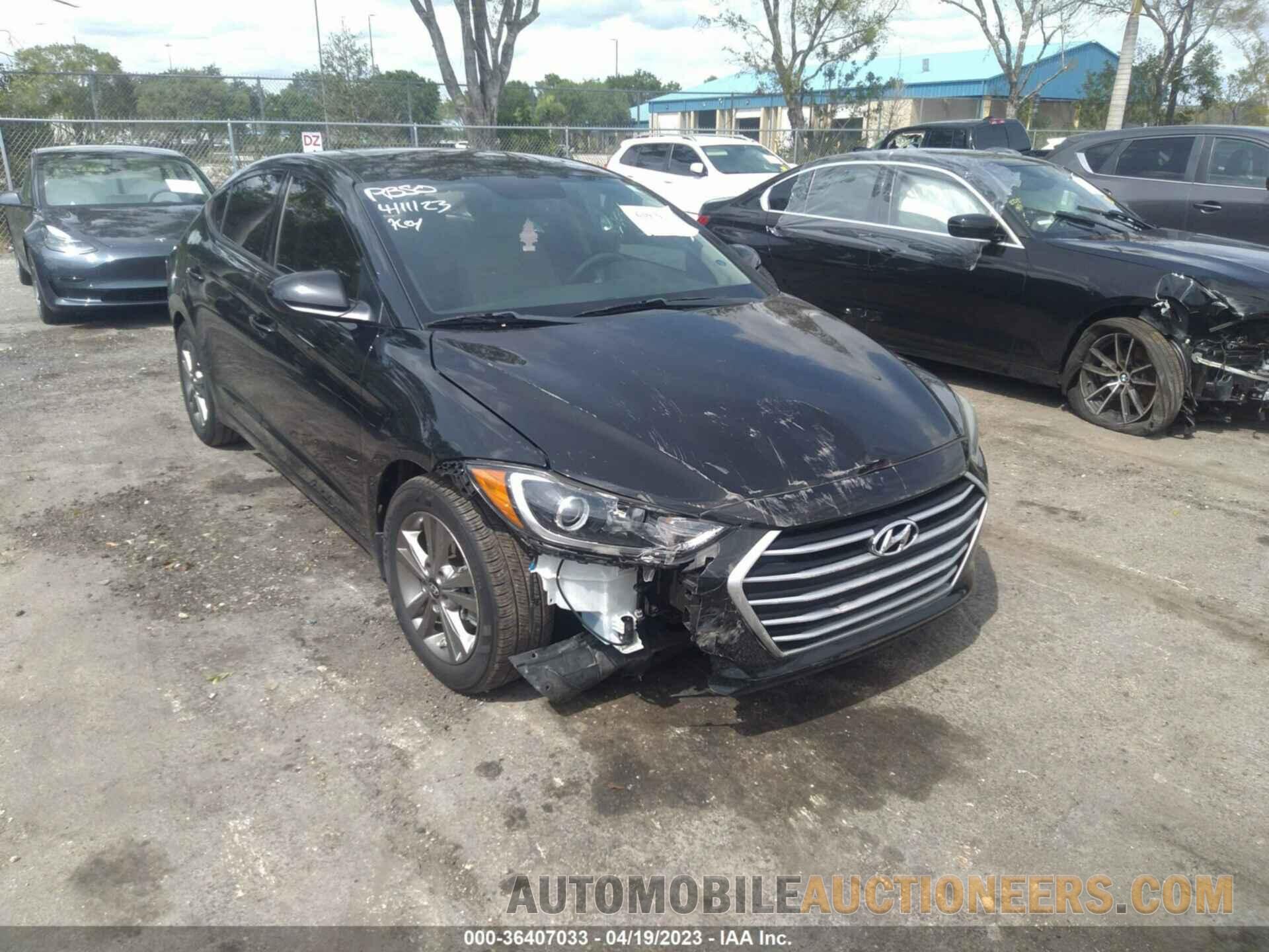 5NPD84LF4JH329211 HYUNDAI ELANTRA 2018