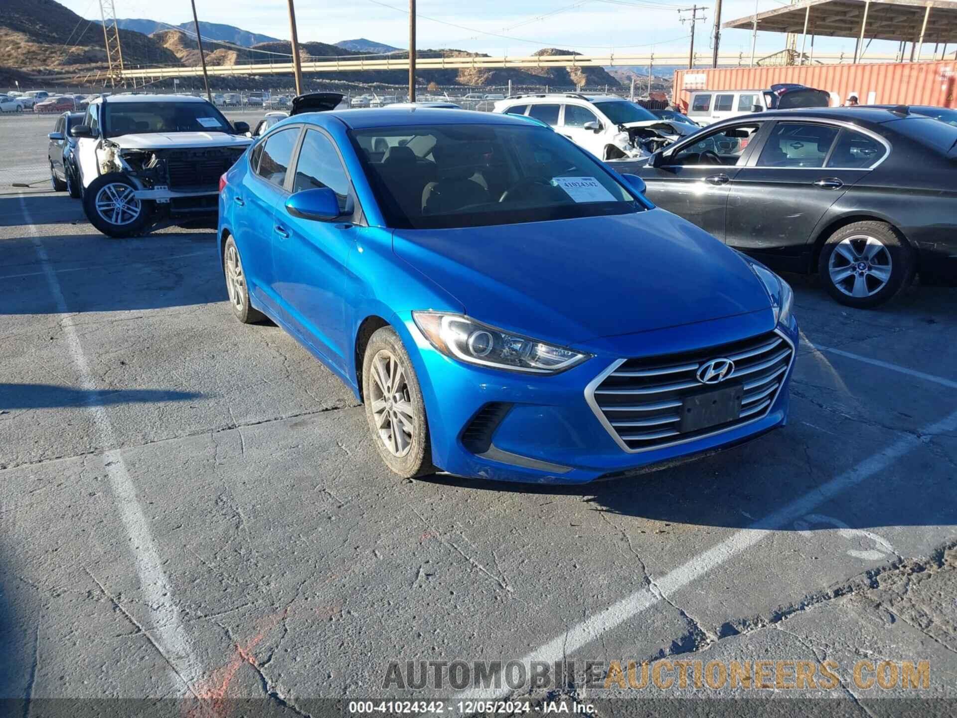 5NPD84LF4JH367876 HYUNDAI ELANTRA 2018