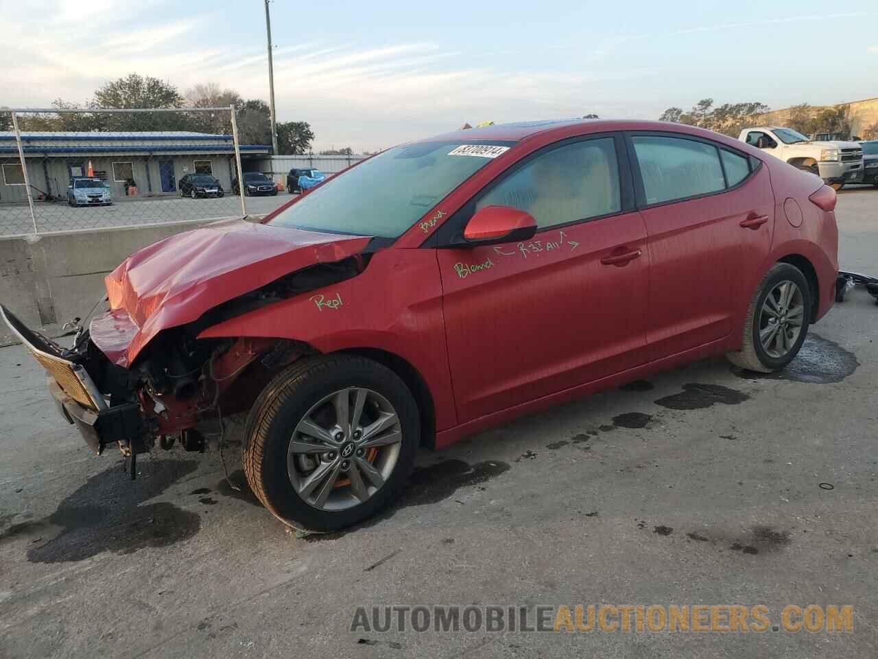 5NPD84LF4JH370700 HYUNDAI ELANTRA 2018