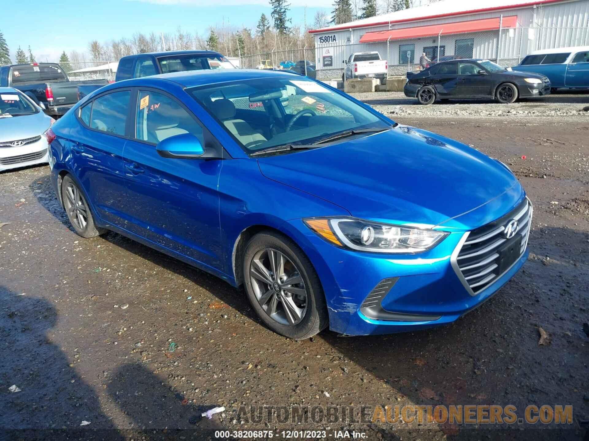 5NPD84LF4JH391031 HYUNDAI ELANTRA 2018