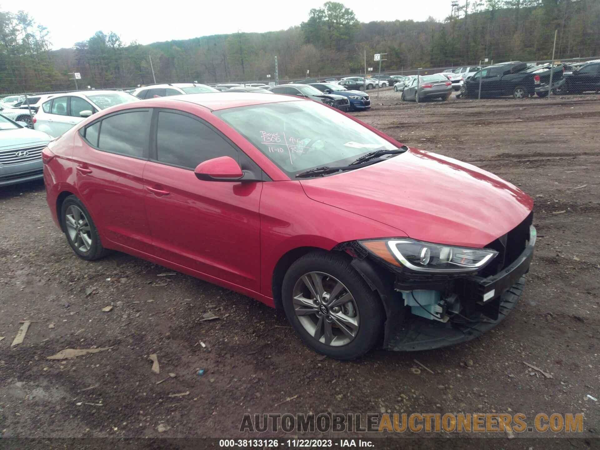 5NPD84LF4JH391823 HYUNDAI ELANTRA 2018