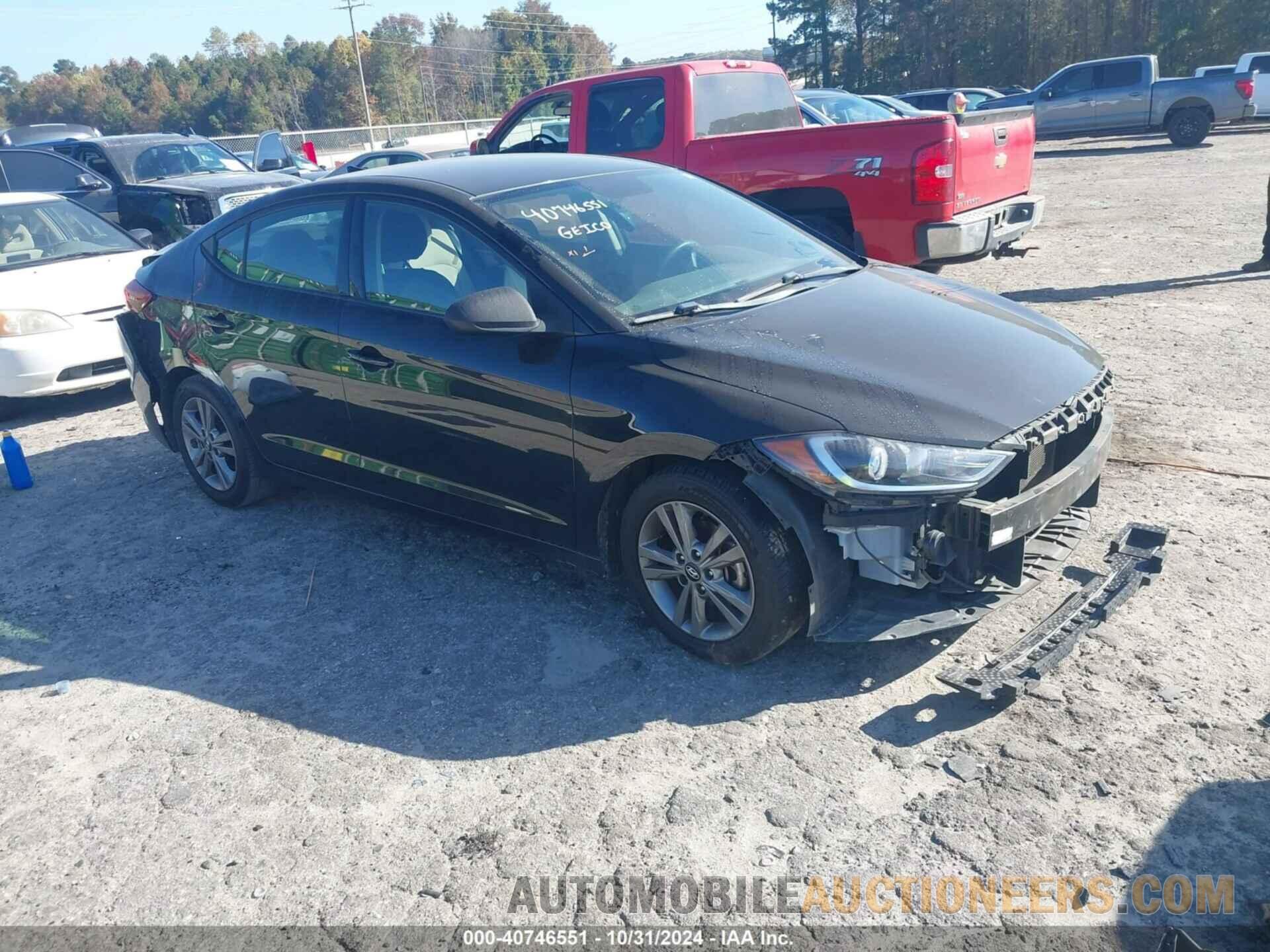 5NPD84LF4JH400911 HYUNDAI ELANTRA 2018