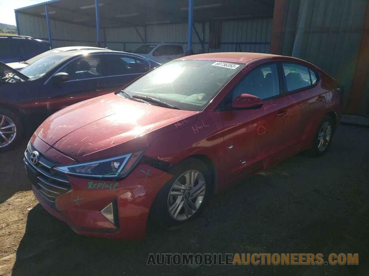 5NPD84LF4LH521960 HYUNDAI ELANTRA 2020