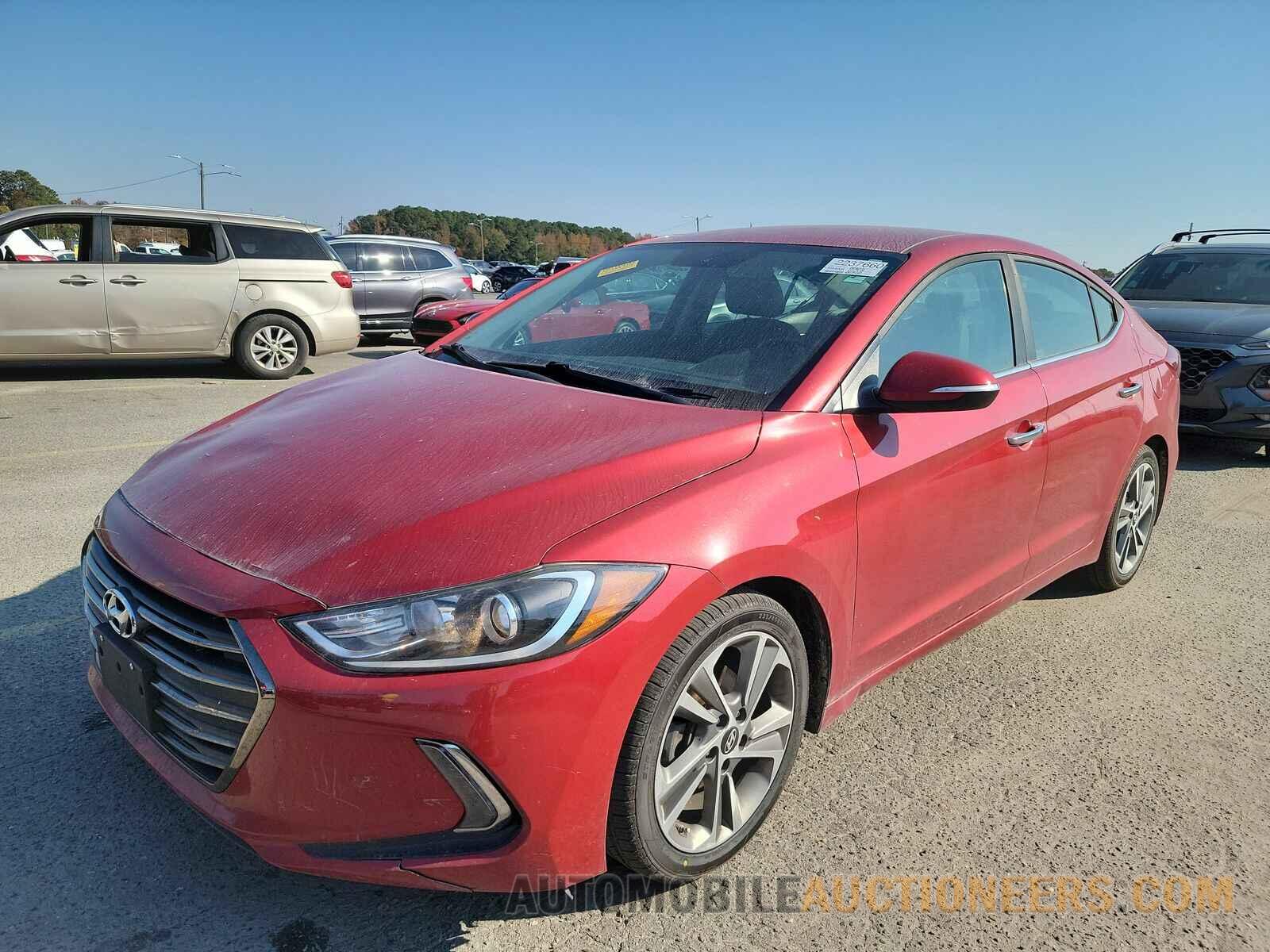 5NPD84LF5HH087653 Hyundai Elantra 2017