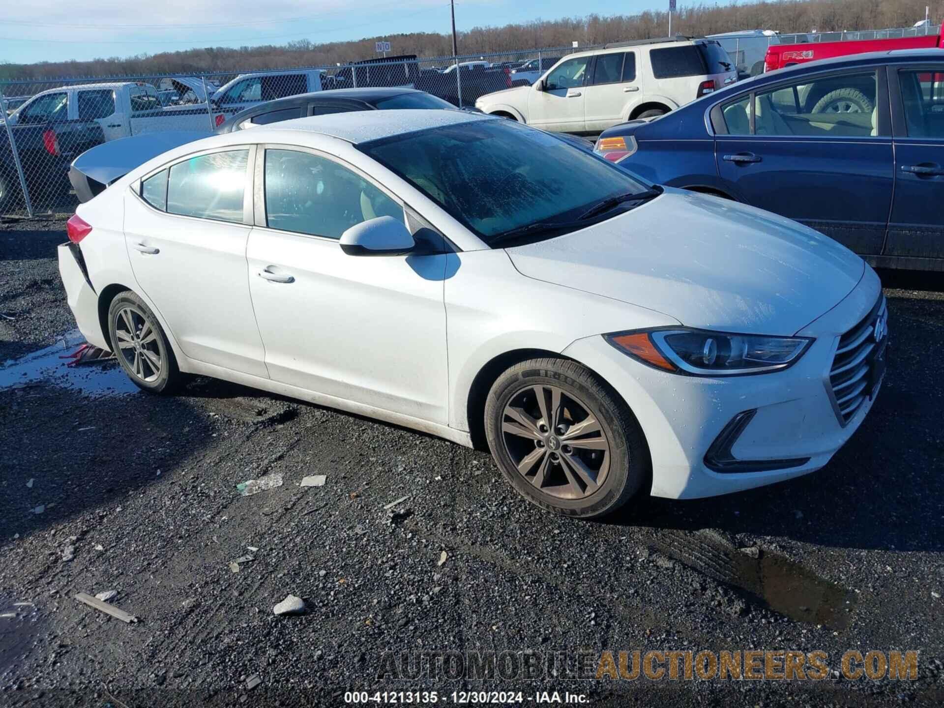 5NPD84LF5HH109117 HYUNDAI ELANTRA 2017