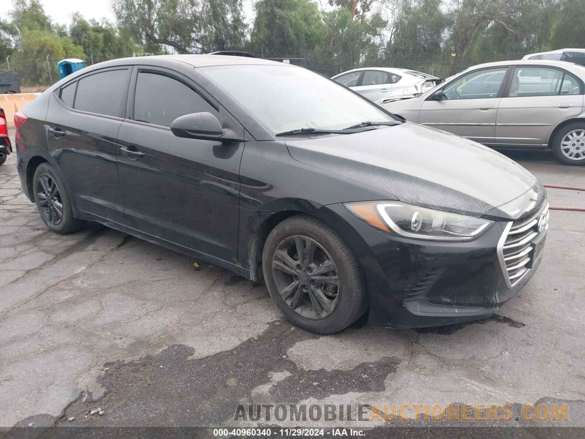 5NPD84LF5HH174016 HYUNDAI ELANTRA 2017