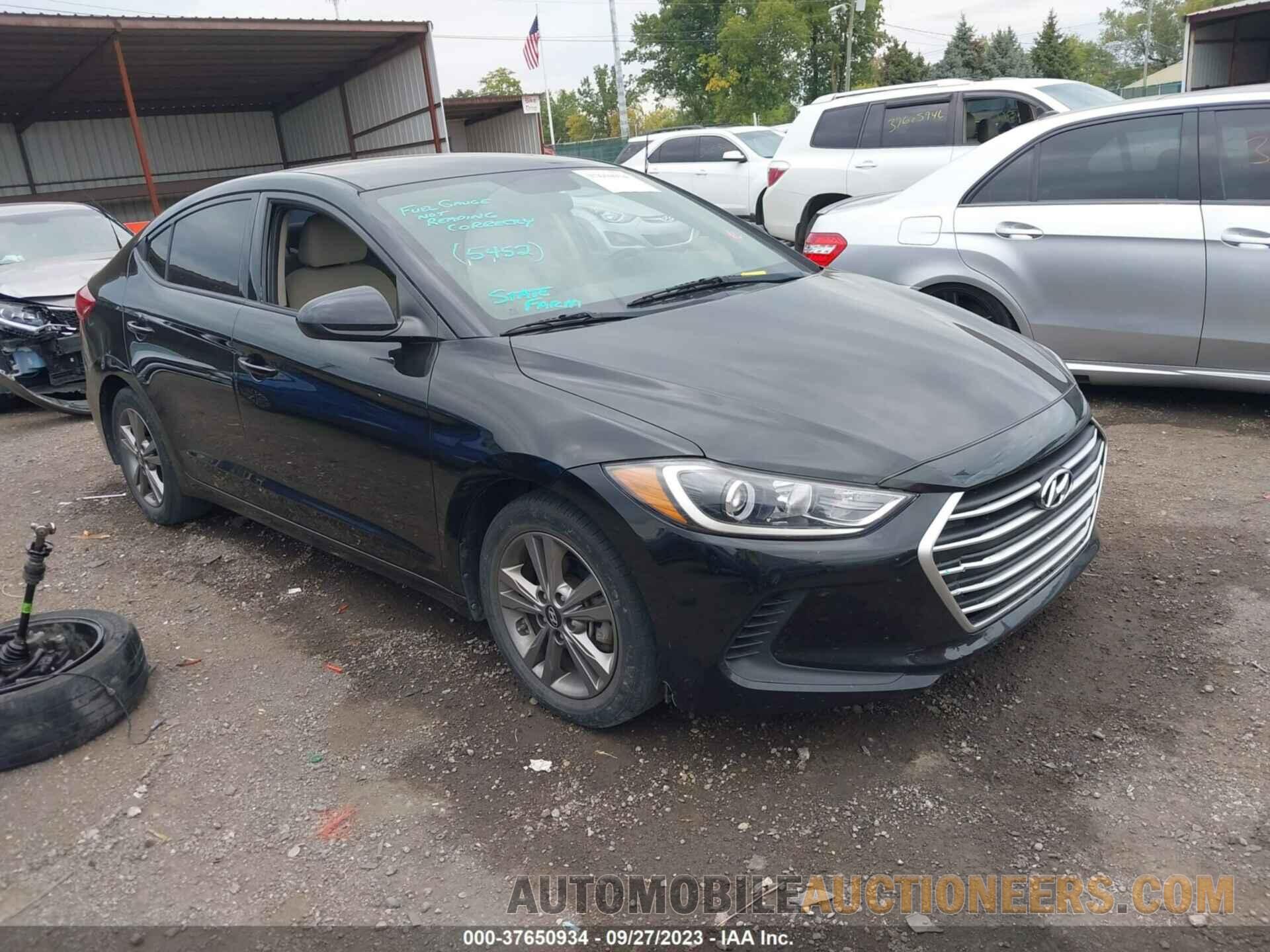 5NPD84LF5JH240537 HYUNDAI ELANTRA 2018