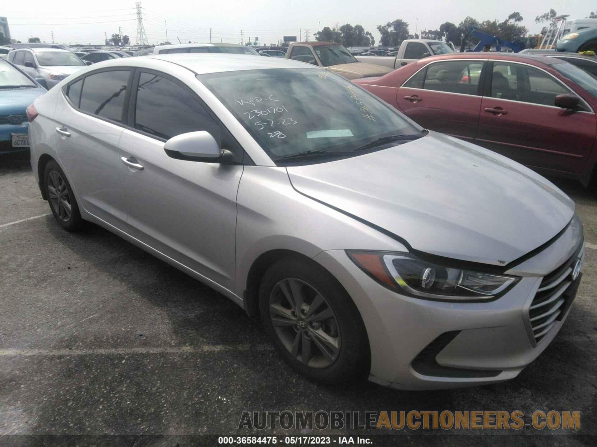 5NPD84LF5JH245317 HYUNDAI ELANTRA 2018