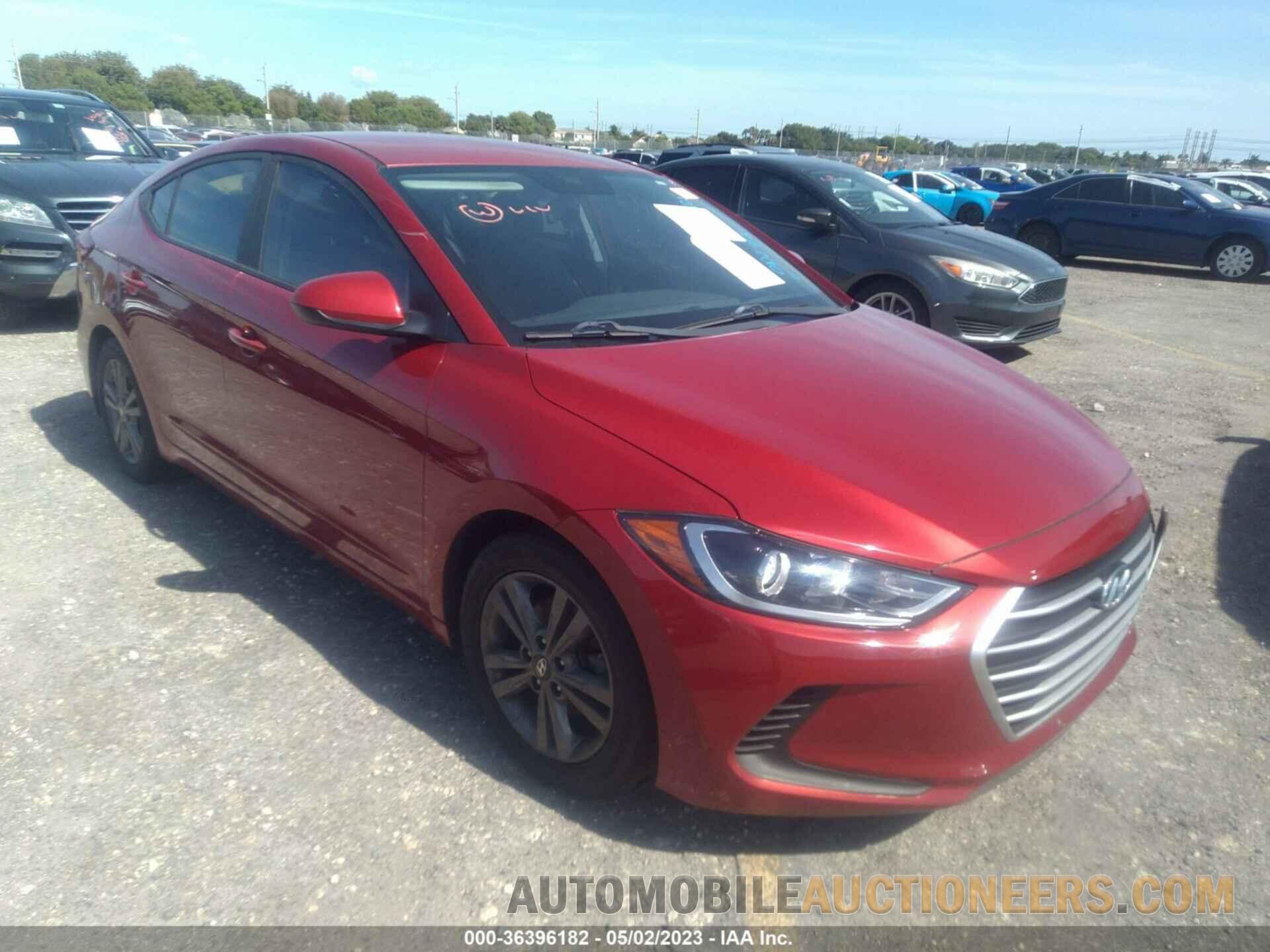 5NPD84LF5JH250078 HYUNDAI ELANTRA 2018