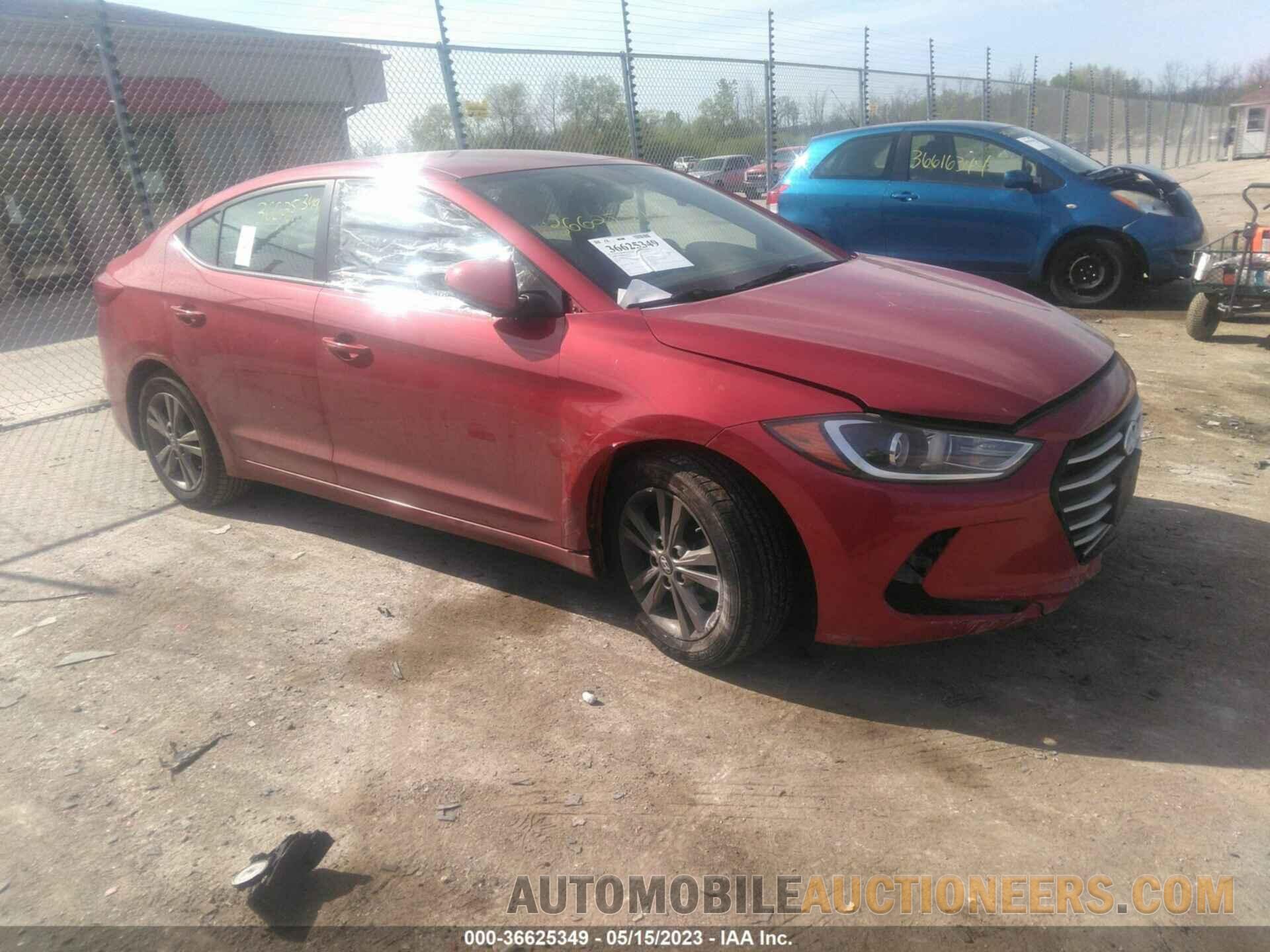 5NPD84LF5JH255197 HYUNDAI ELANTRA 2018