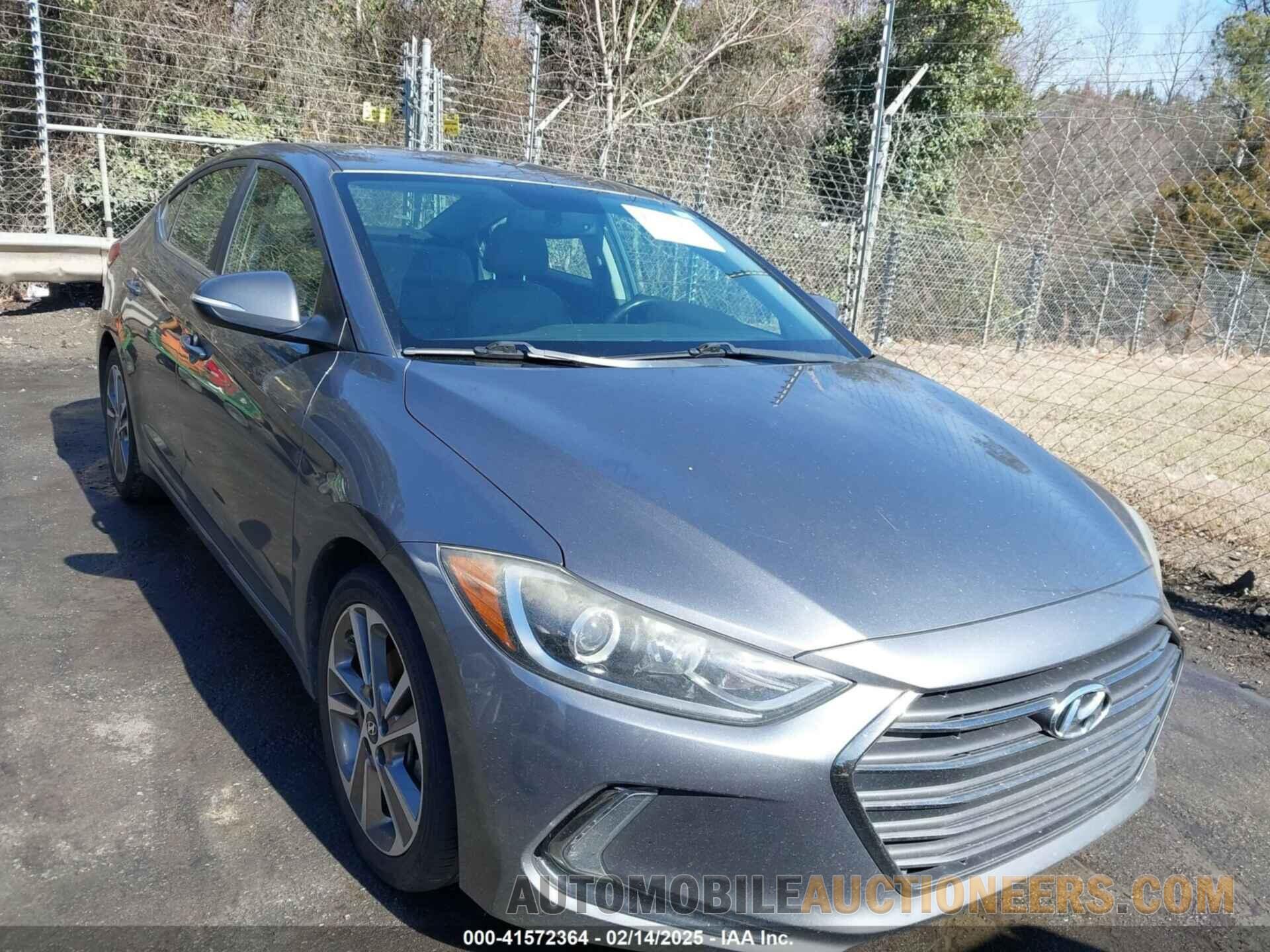 5NPD84LF5JH264210 HYUNDAI ELANTRA 2018