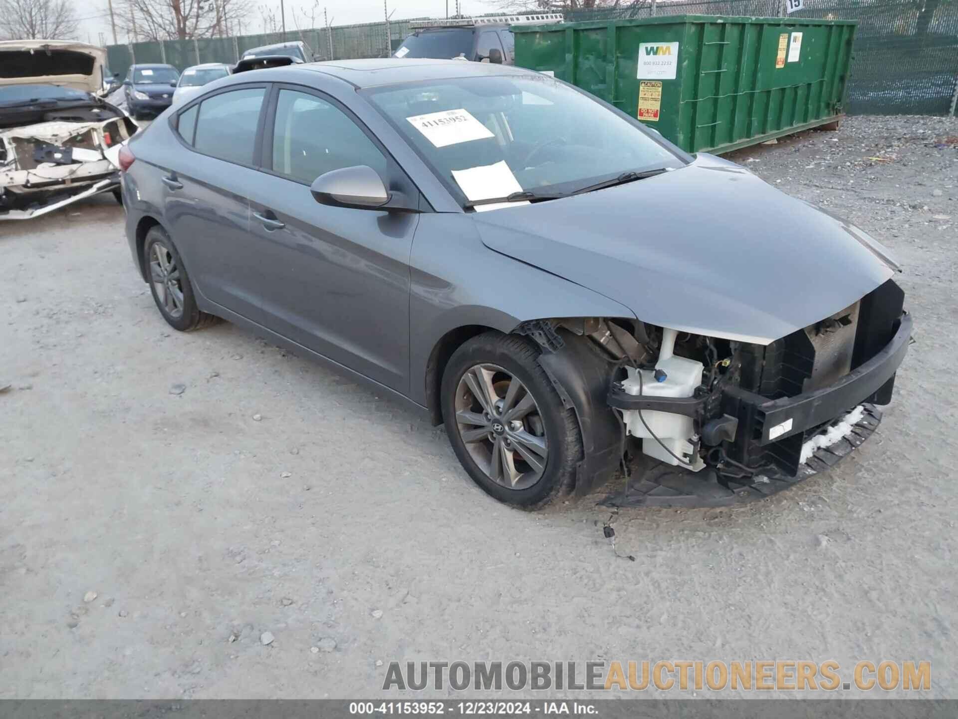 5NPD84LF5JH272274 HYUNDAI ELANTRA 2018