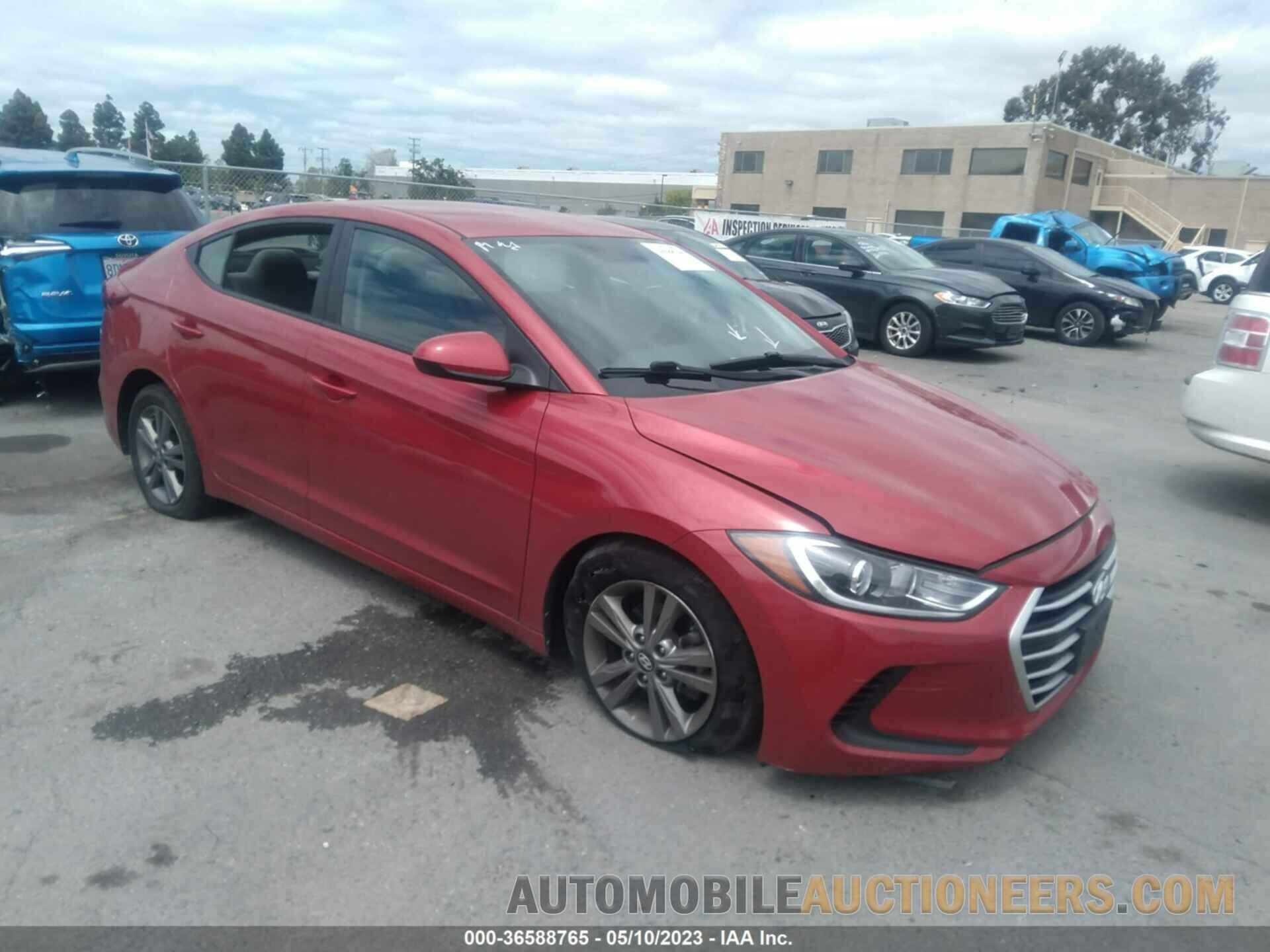 5NPD84LF5JH296462 HYUNDAI ELANTRA 2018