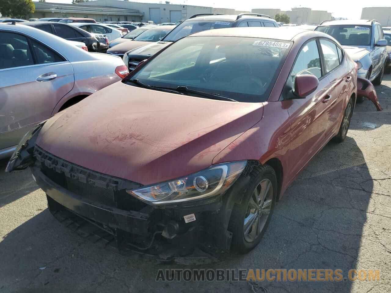 5NPD84LF5JH300140 HYUNDAI ELANTRA 2018