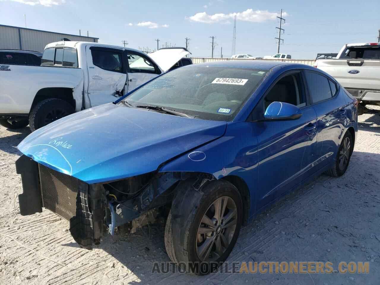 5NPD84LF5JH304222 HYUNDAI ELANTRA 2018