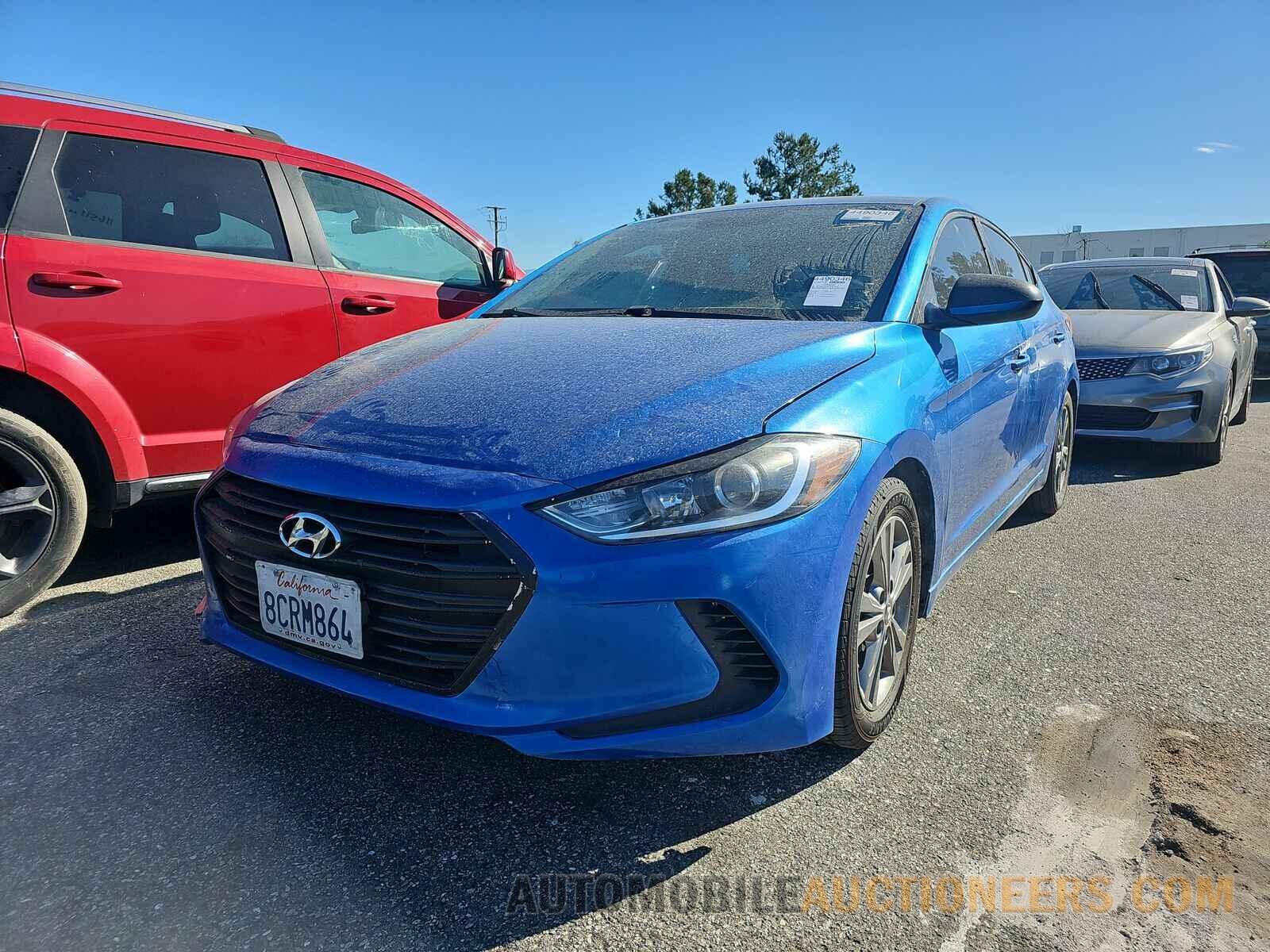 5NPD84LF5JH340122 Hyundai Elantra 2018