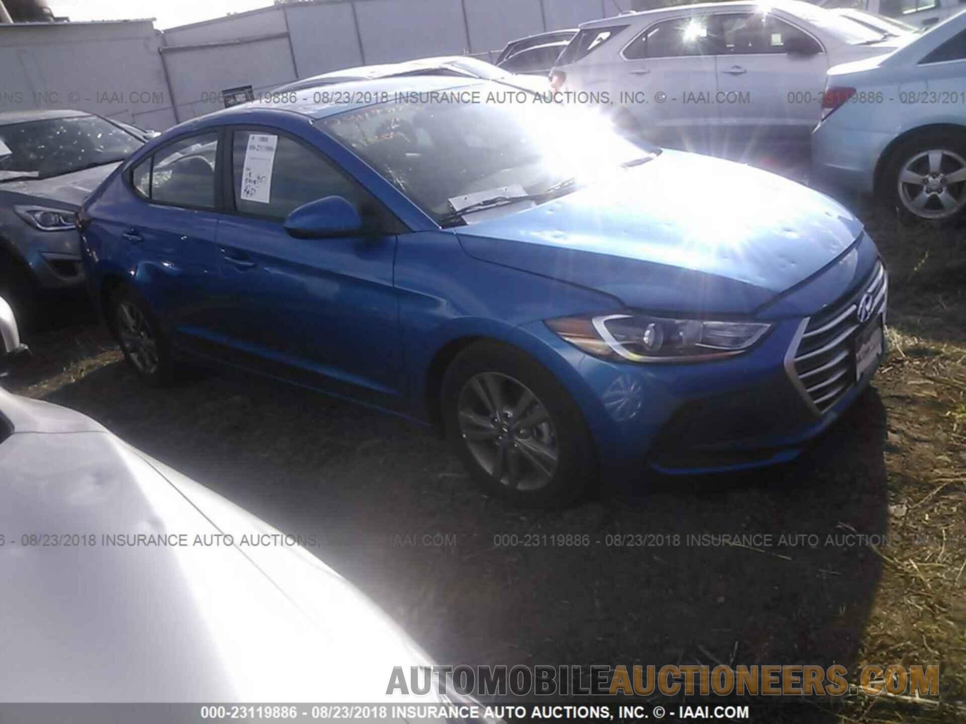 5NPD84LF5JH342193 Hyundai Elantra 2018