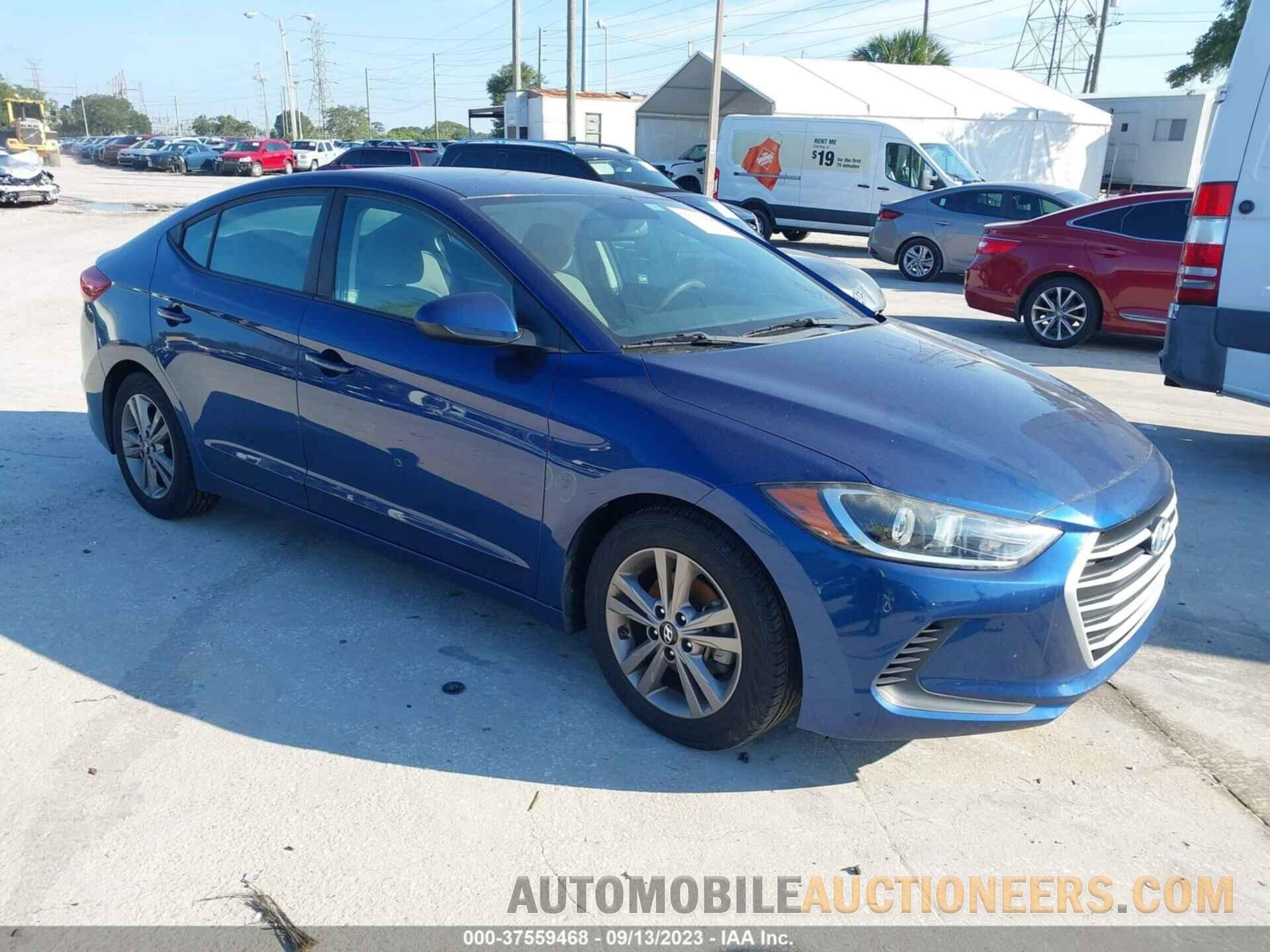 5NPD84LF5JH384542 HYUNDAI ELANTRA 2018