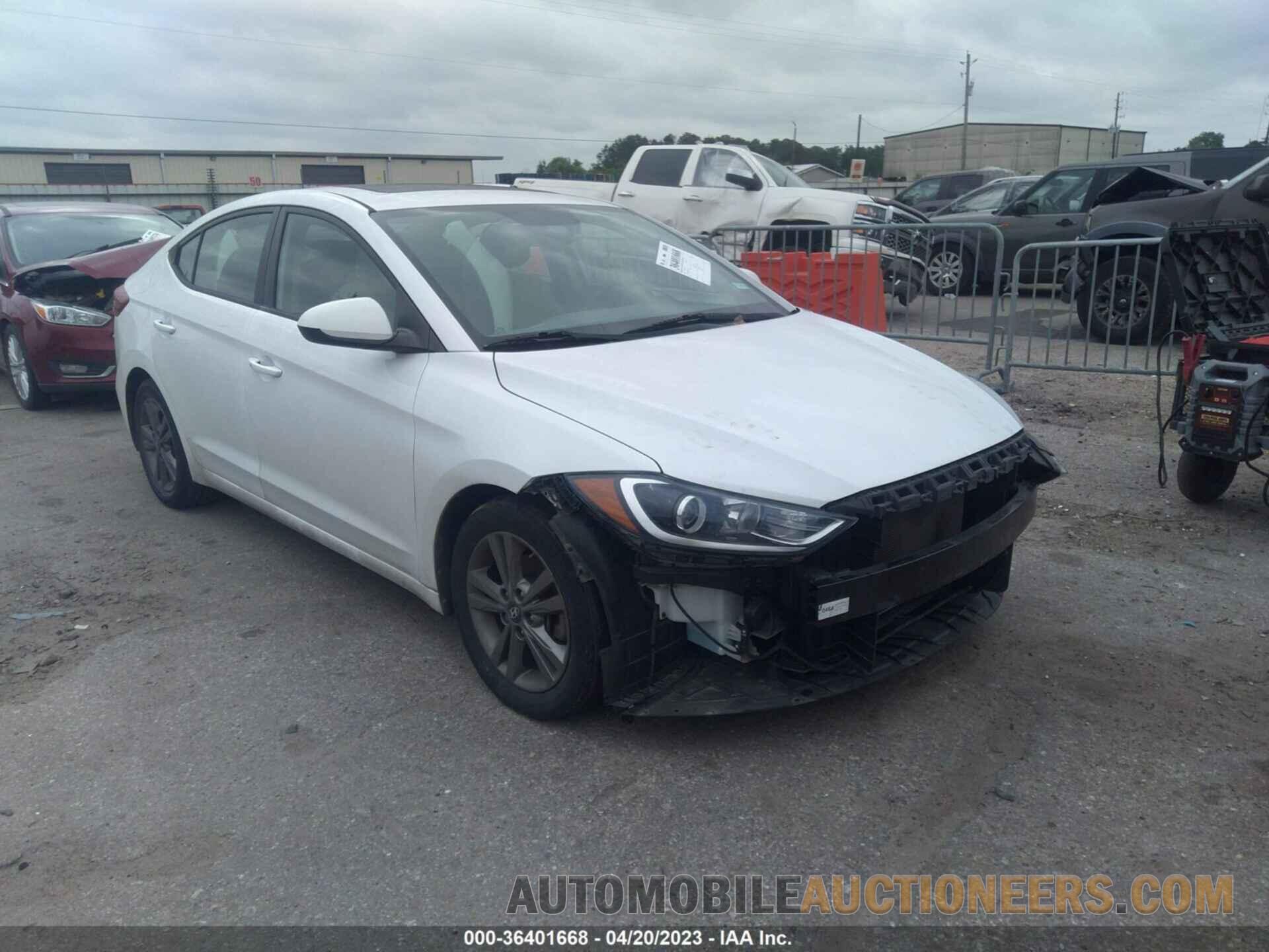 5NPD84LF5JH391829 HYUNDAI ELANTRA 2018